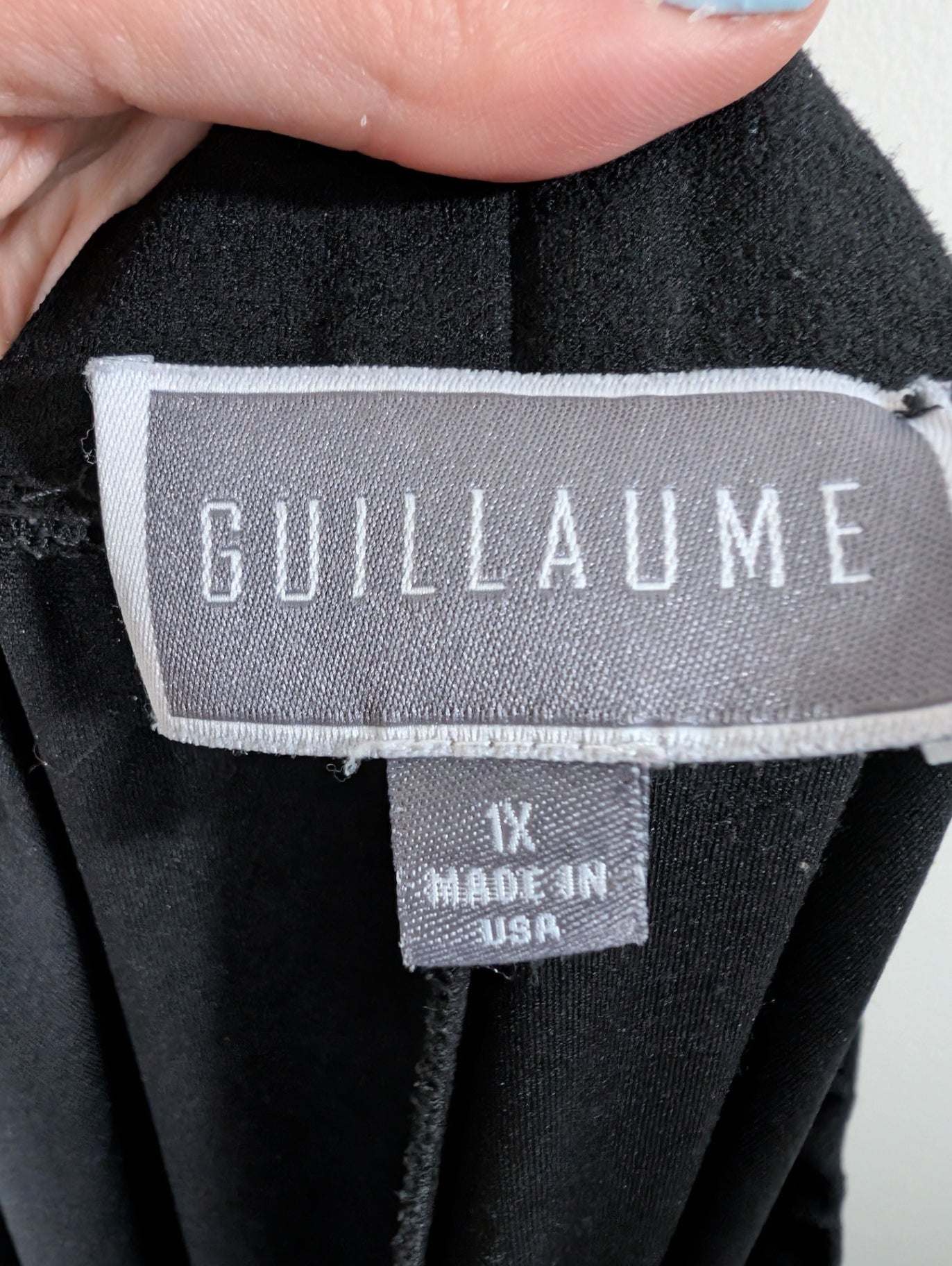 Guillaume black trousers - 1XL
