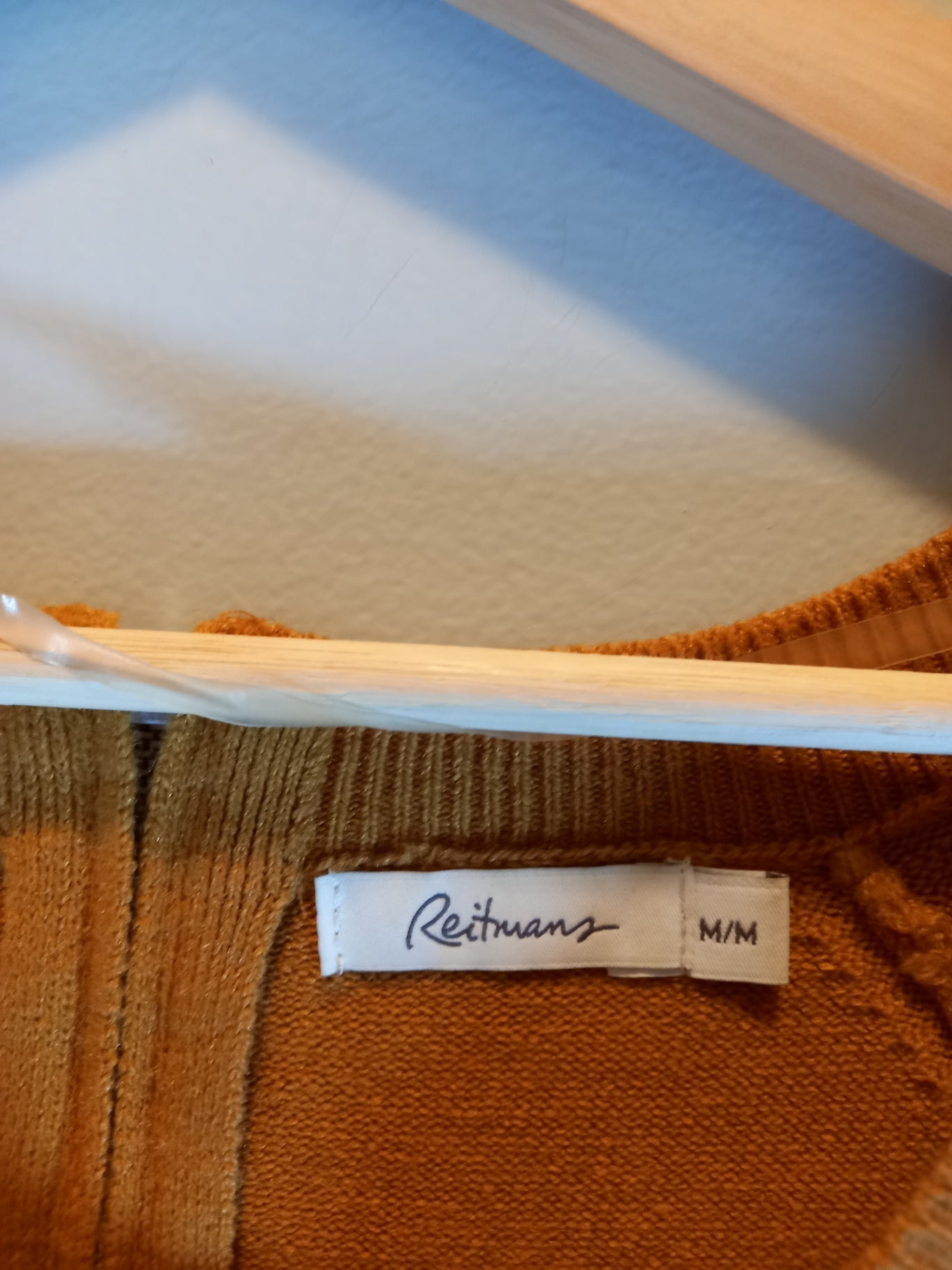Reitmans Camel Sweater Sz M