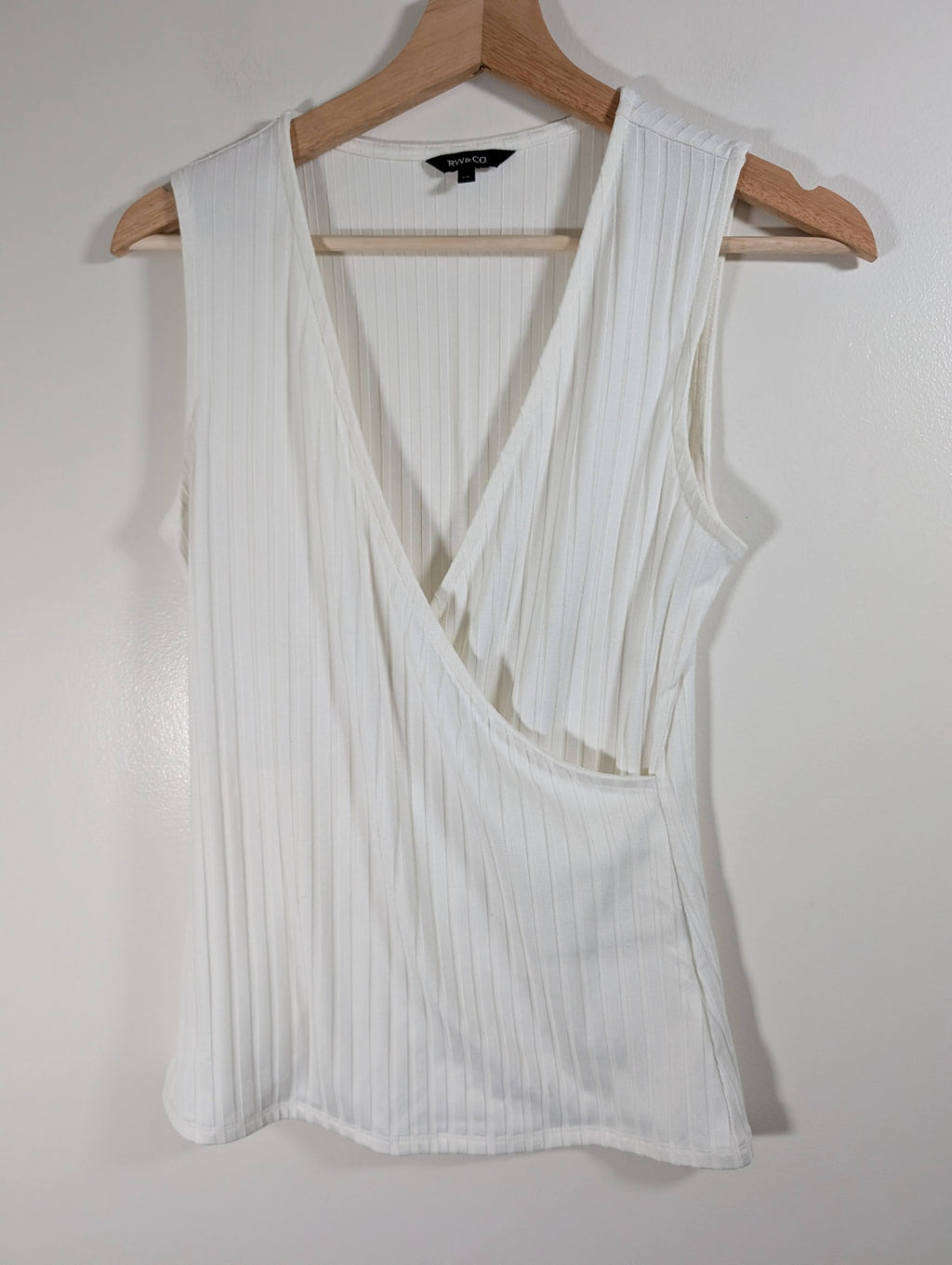 RW&Co. faux wrap blouse - Small