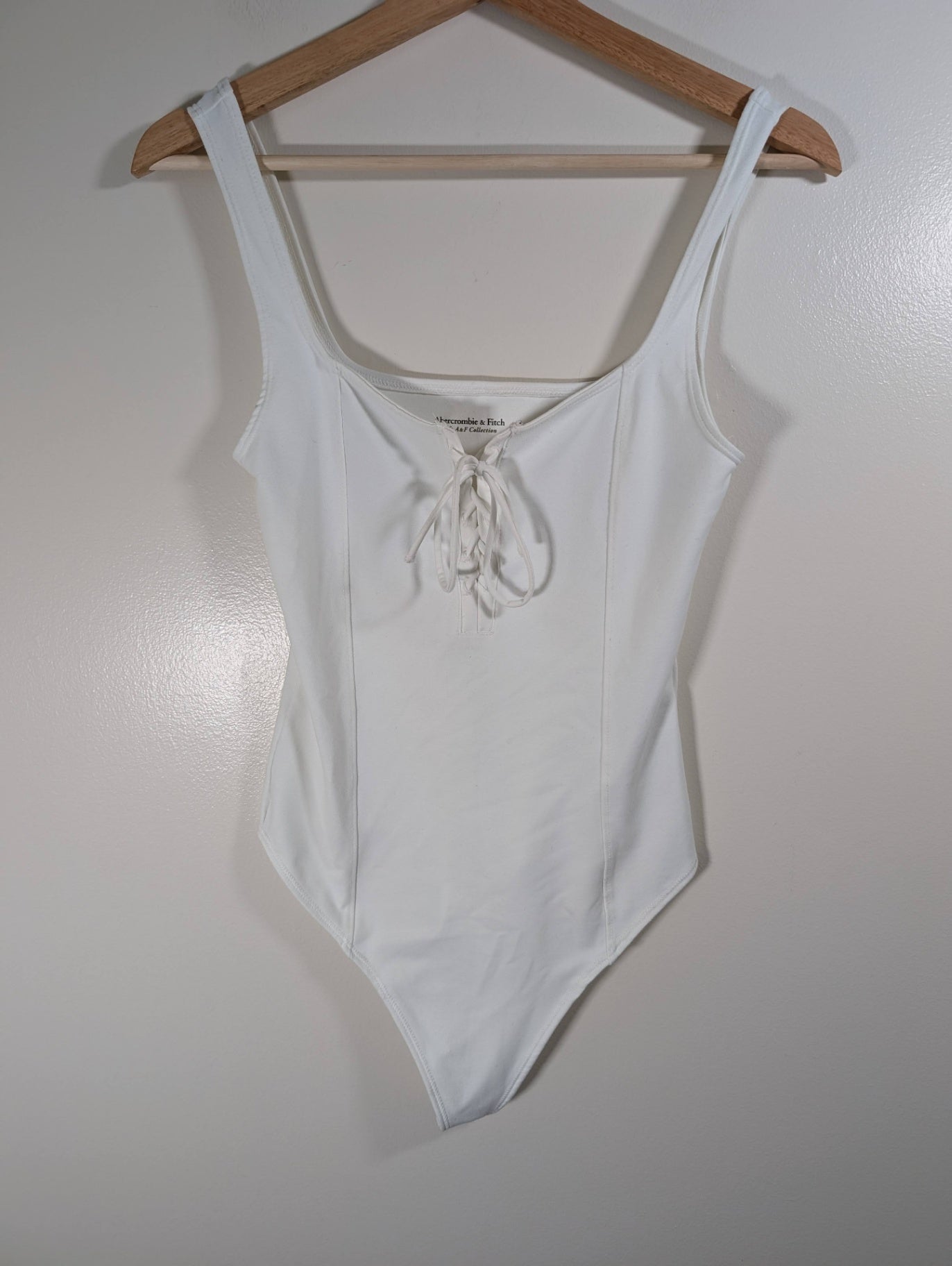 Abercrombie & Fitch White Bodysuit - Small