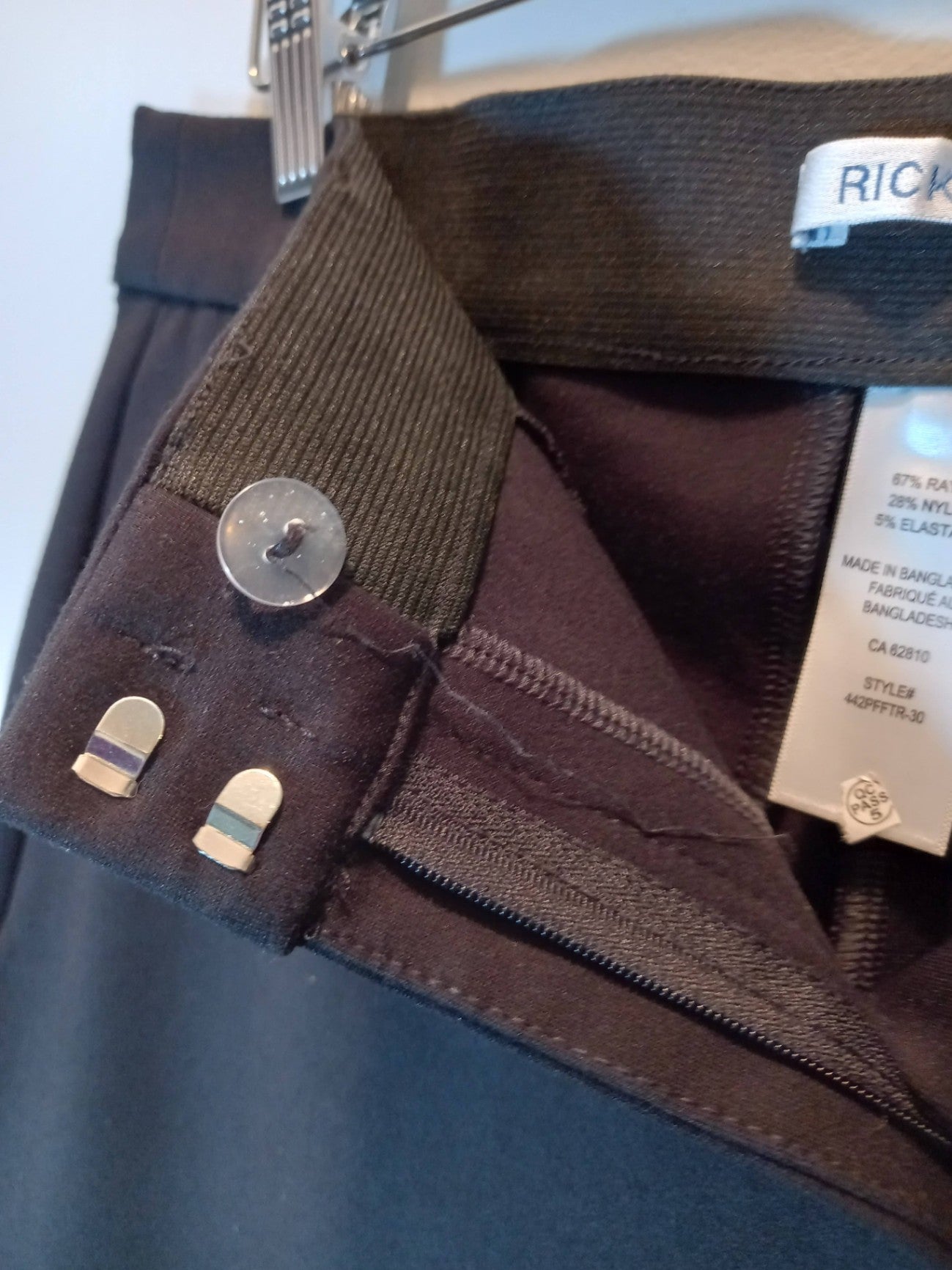 Ricki's Black Dress Pants Sz 10