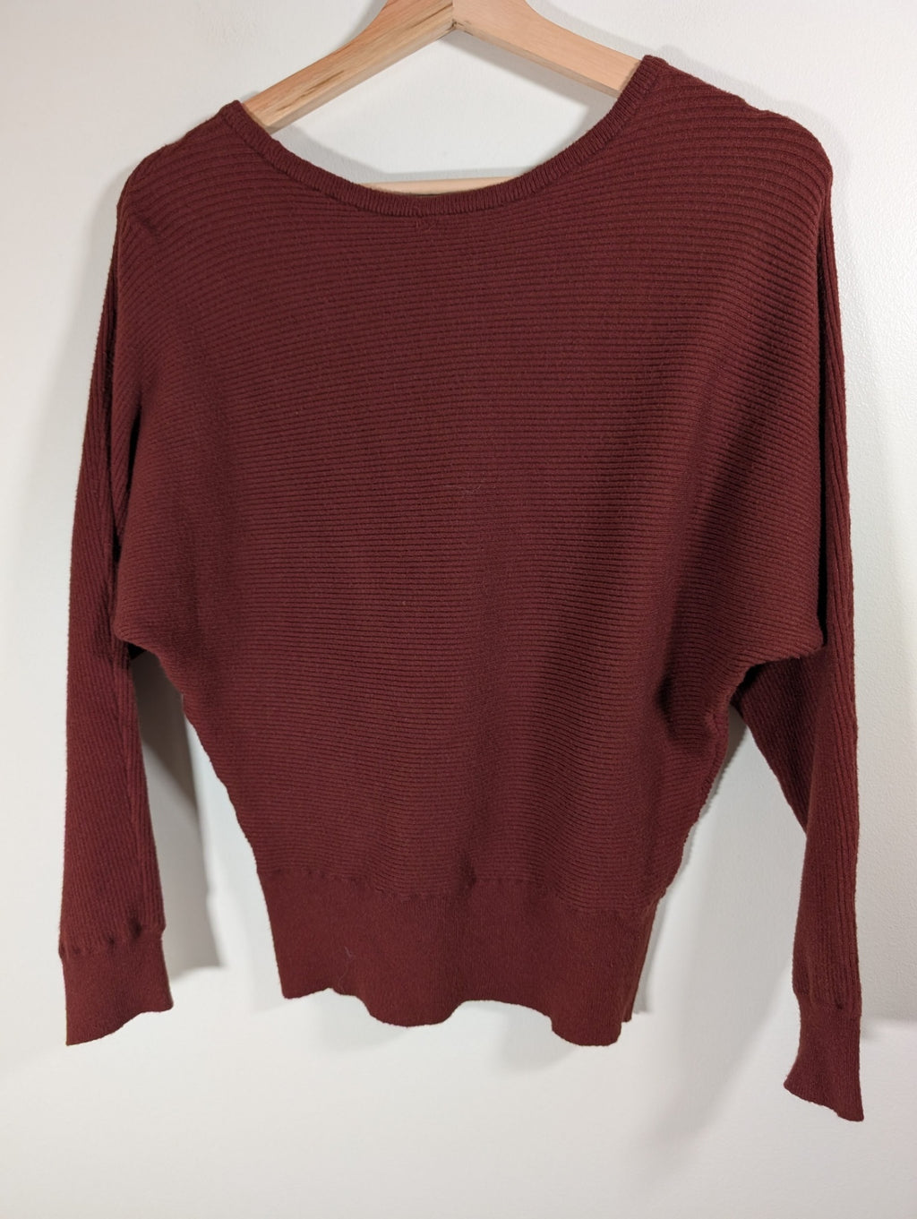 No Label Brown Sweater - appears small