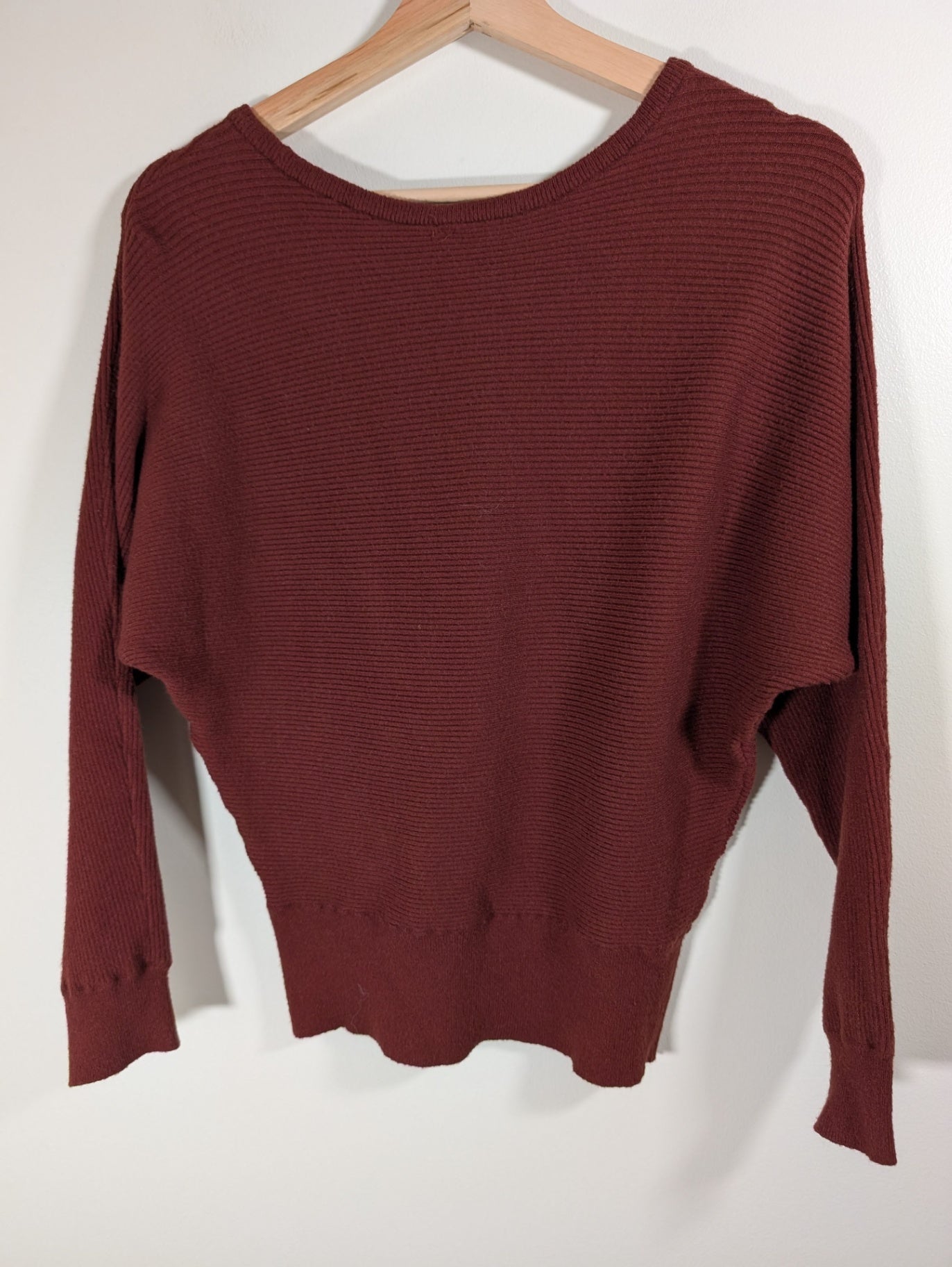 No Label Brown Sweater - appears small