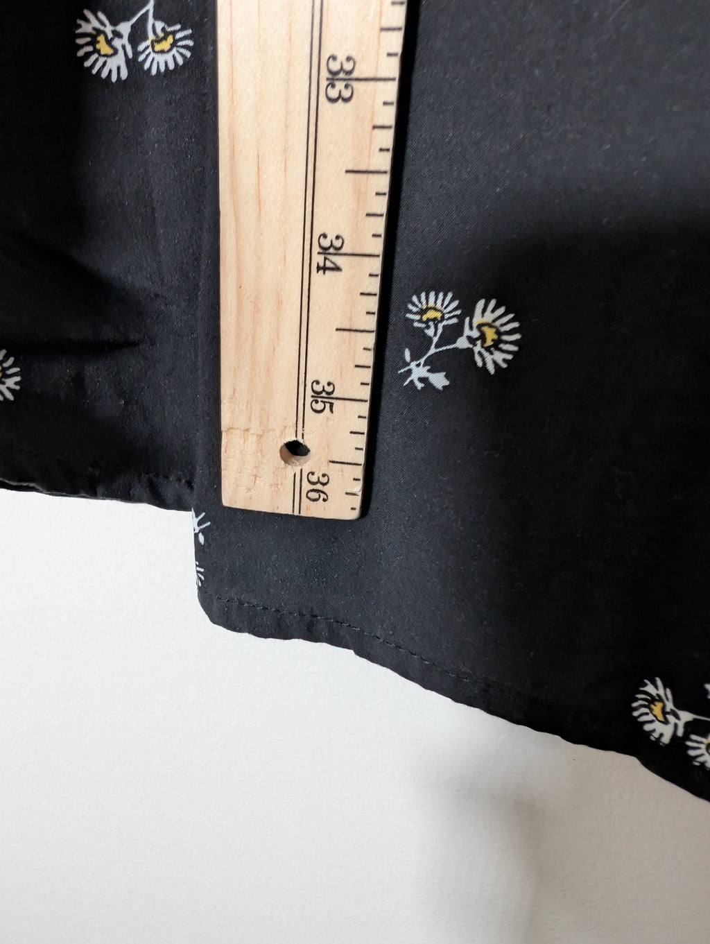 Denver Hayes black floral dress - Large