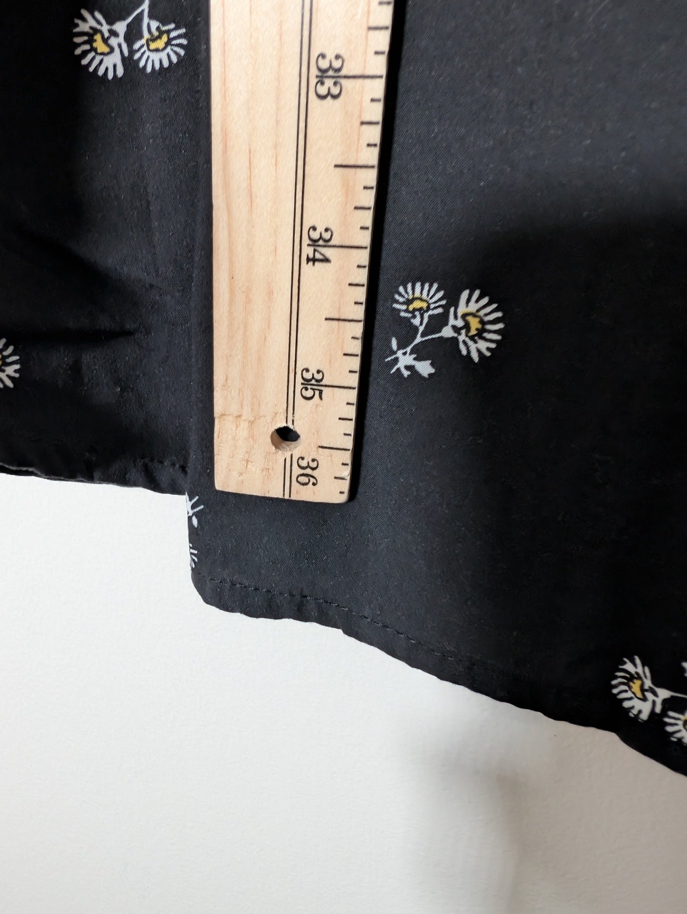 Denver Hayes black floral dress - Large