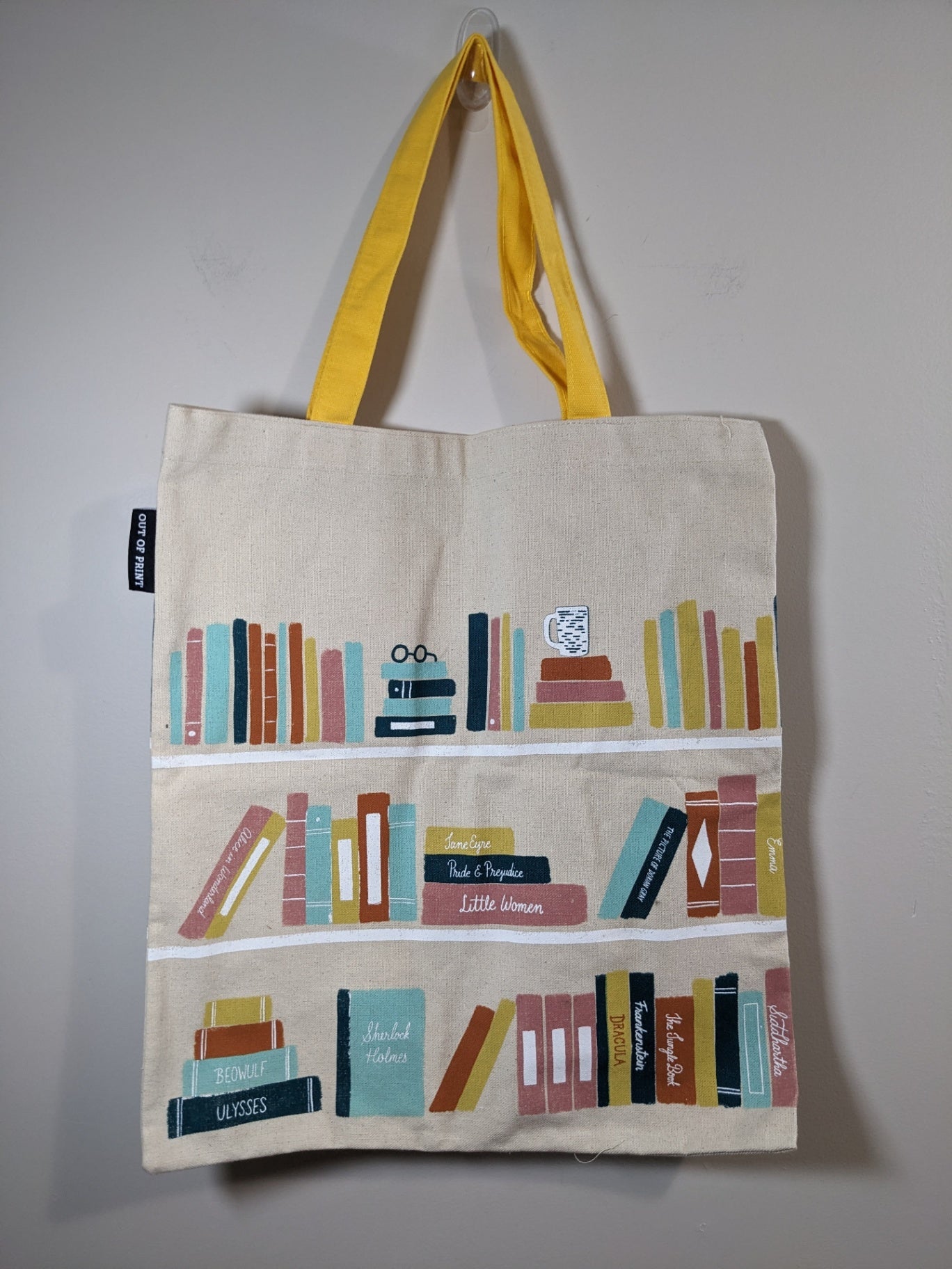 Out Of Print Canvas  Book Bag