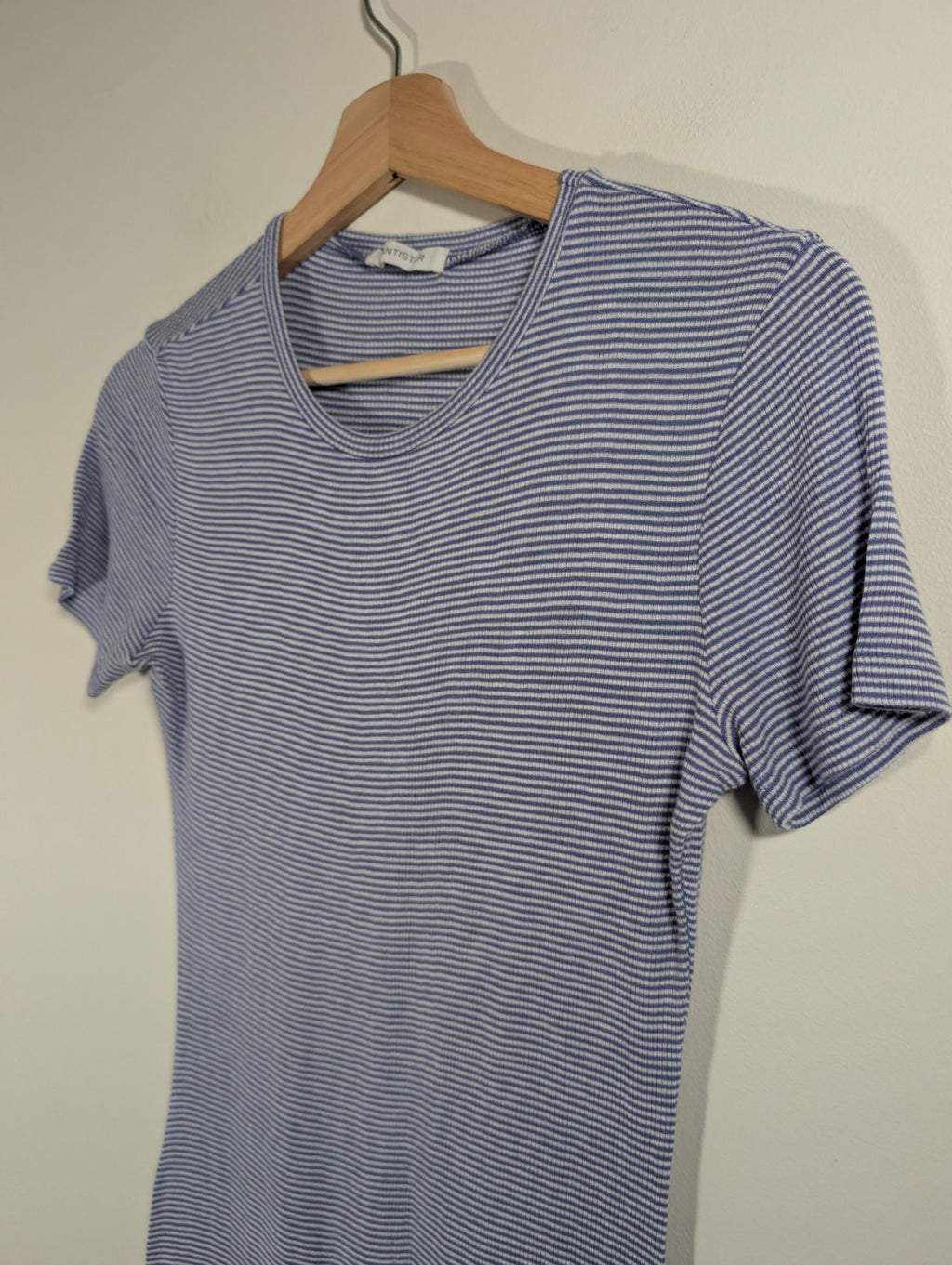 Anistar blue/white stripe maxi dress - Medium