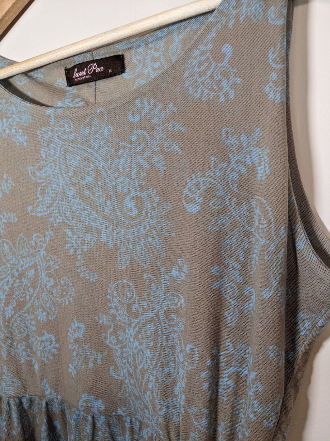 Sweet Pea Peplum Blouse - Medium