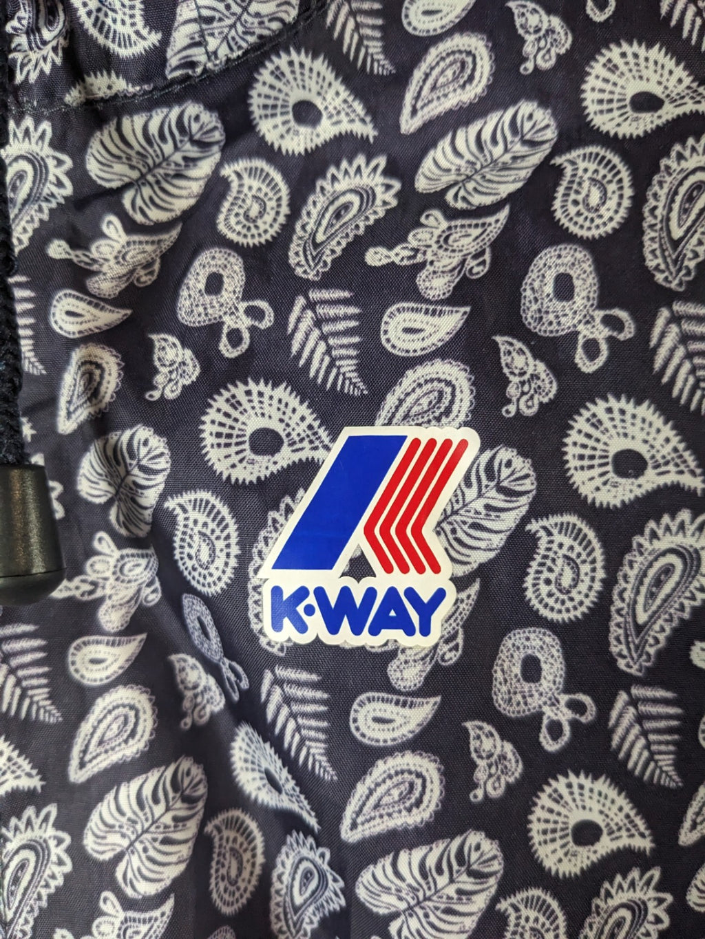 K-Way Packable Paisley Jacket - Small