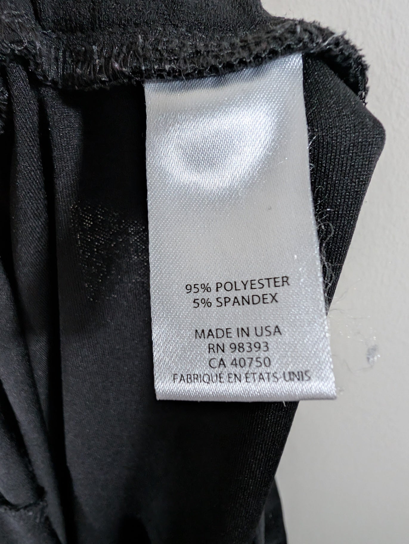 Guillaume black trousers - 1XL