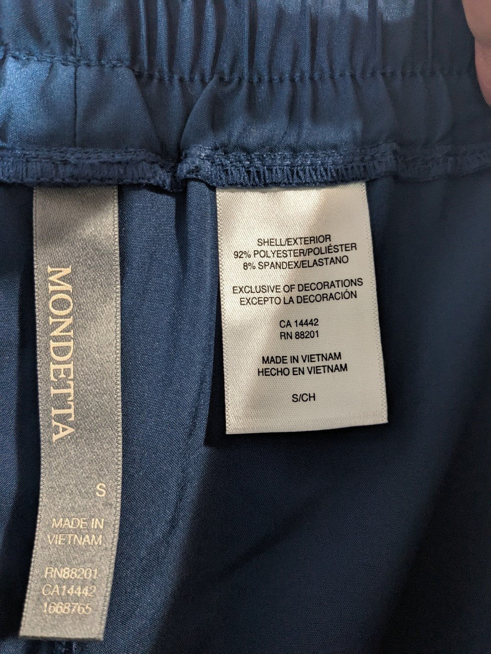 Mondetta Blue Shorts - Small
