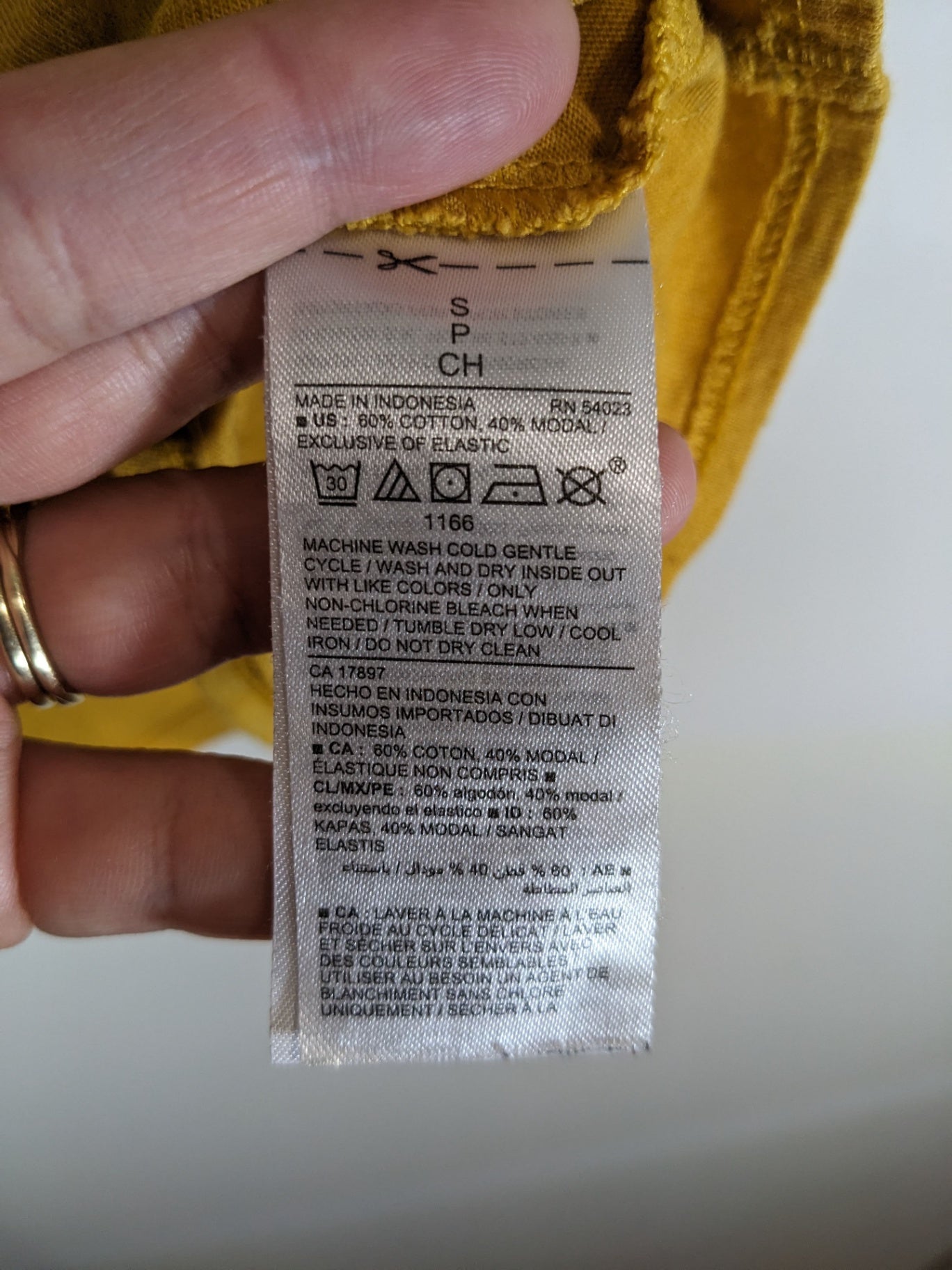 Old Navy Mustard Tank - Small