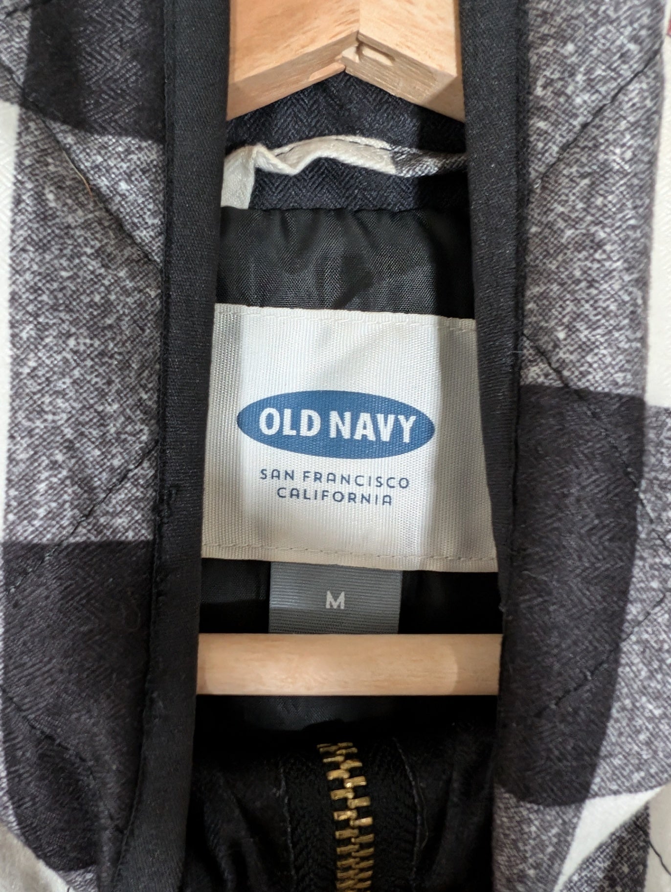 Old Navy Plaid Vest - Medium