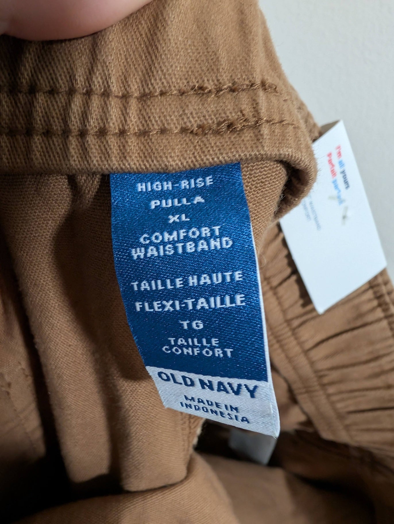 NWT Old Navy High Rise Pulla Pant - XL