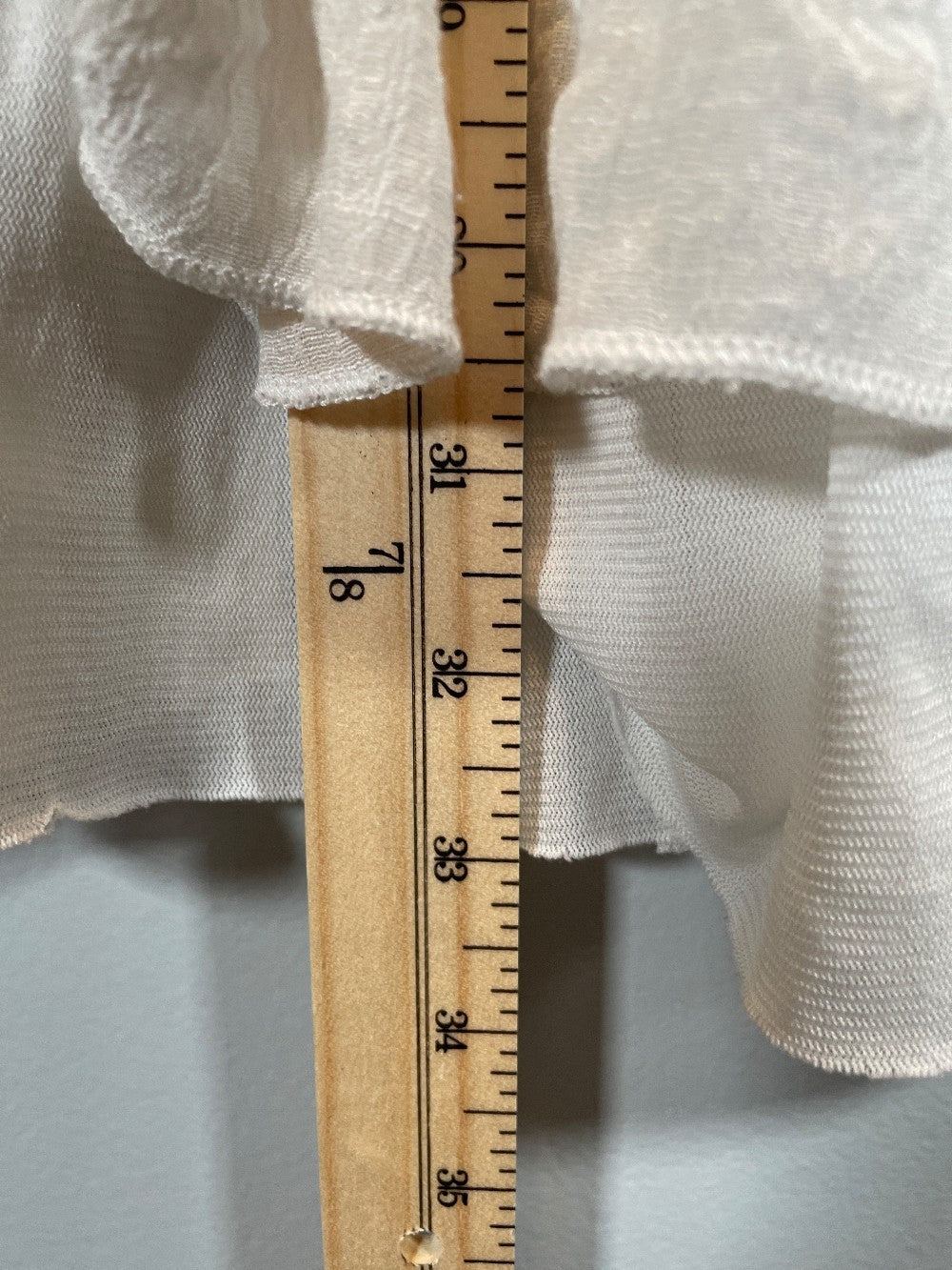 Papillon white sleeveless dress - XS