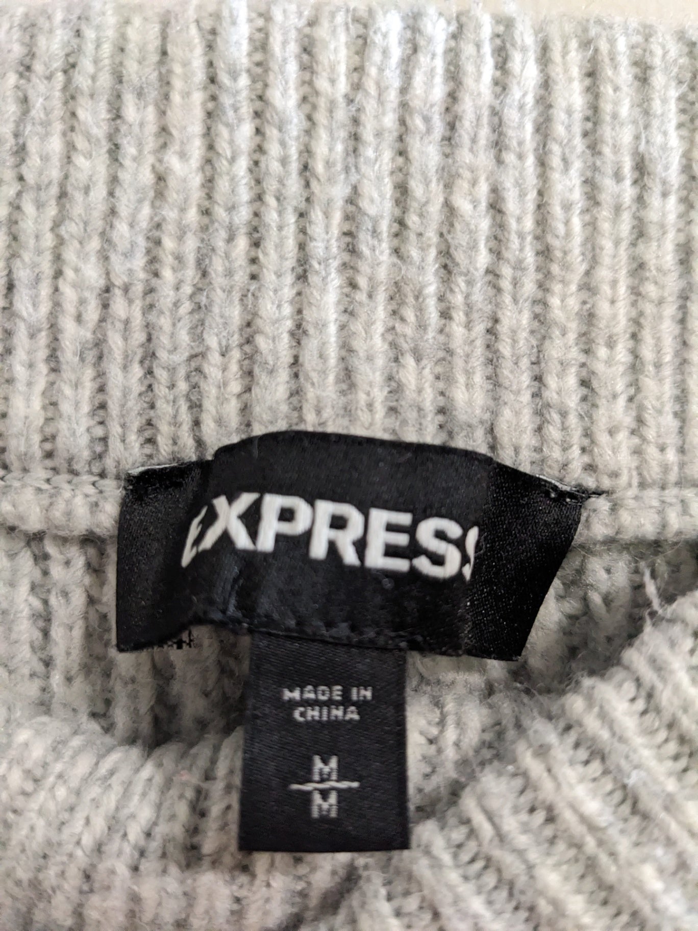 Express Cable Knit Joggers - Medium