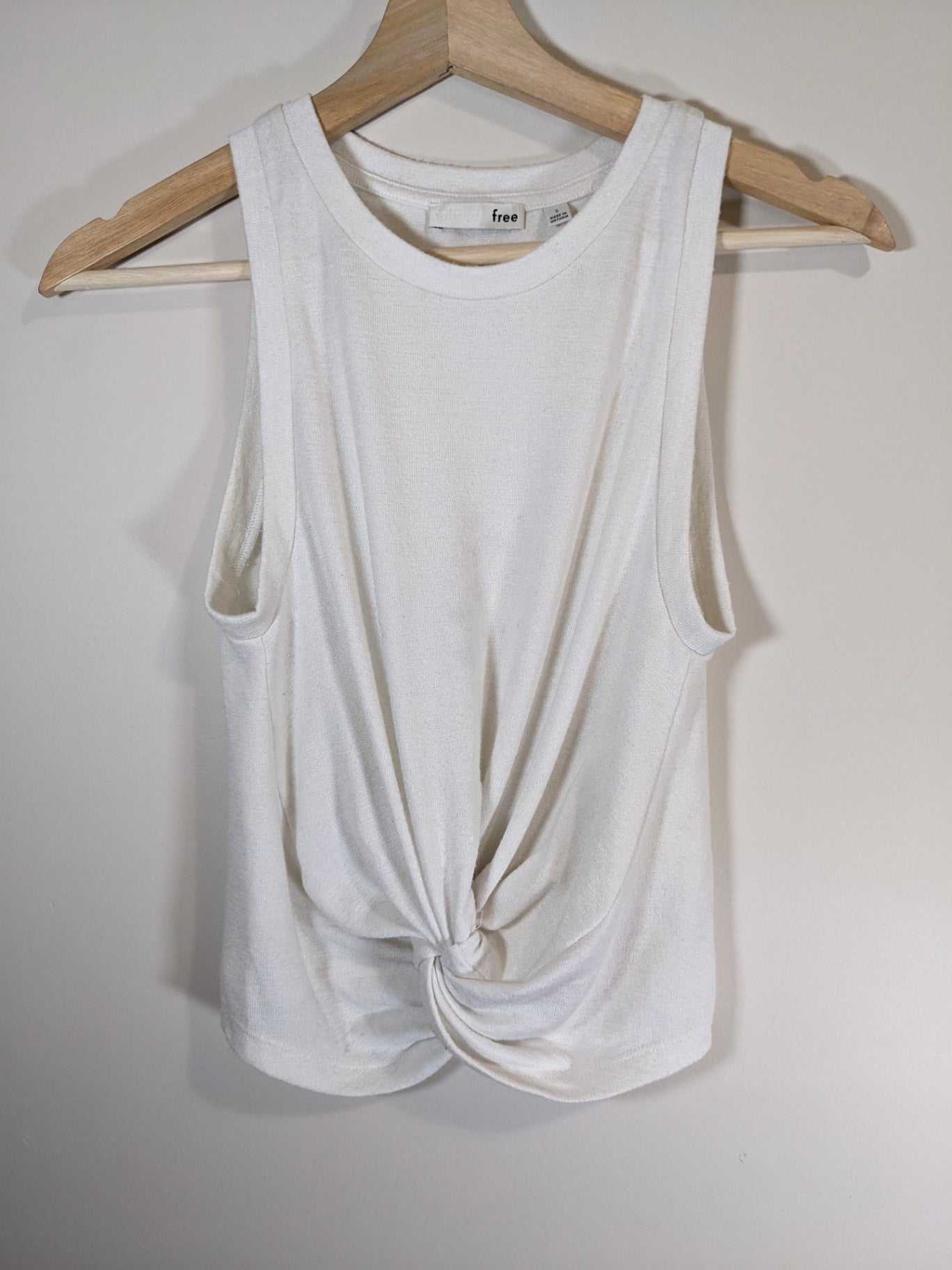 Wilfred Free White Tank - Small