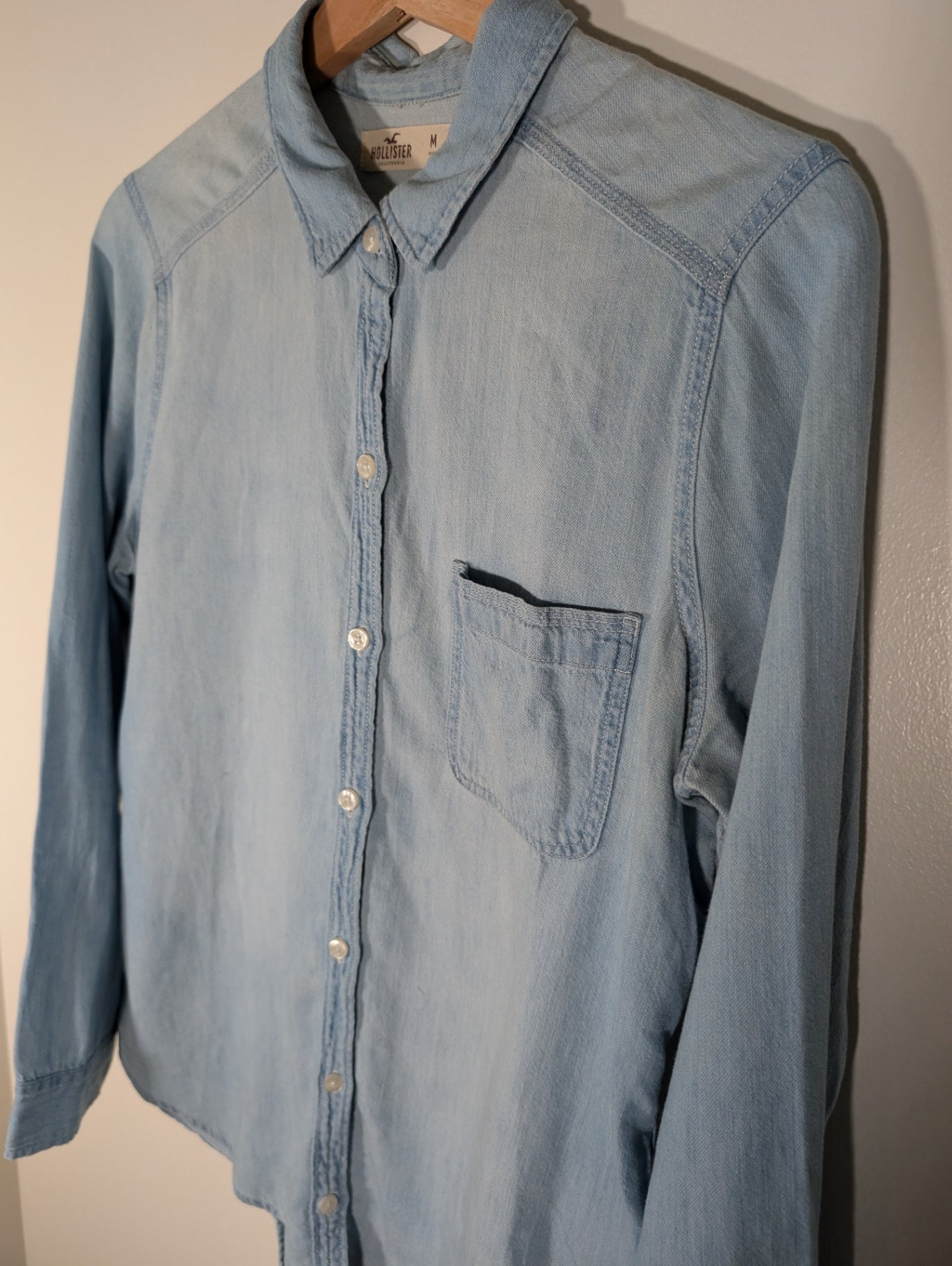 Hollister Denim Button-down - Medium