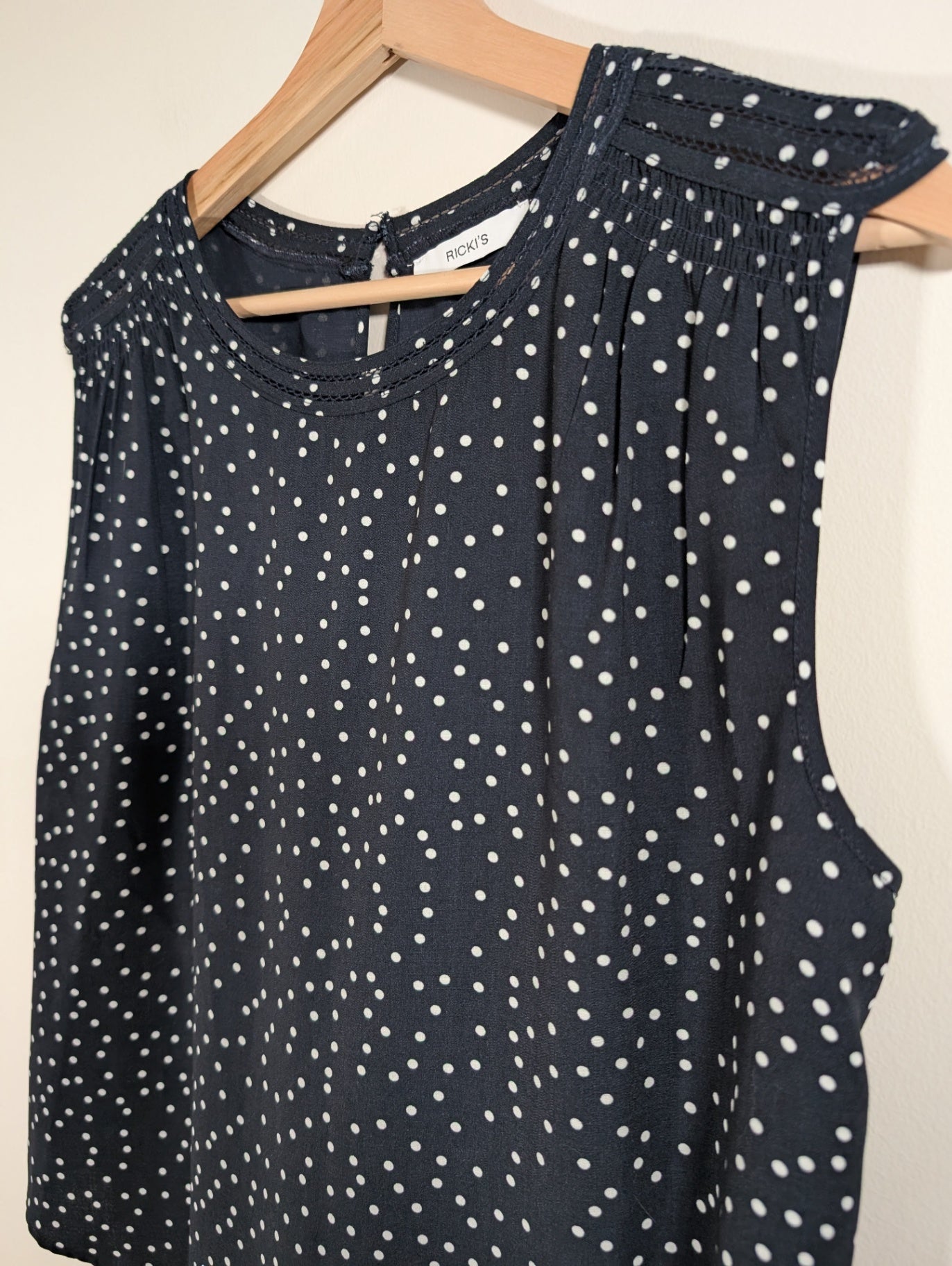 Ricki's Polka-dot Blouse - Large