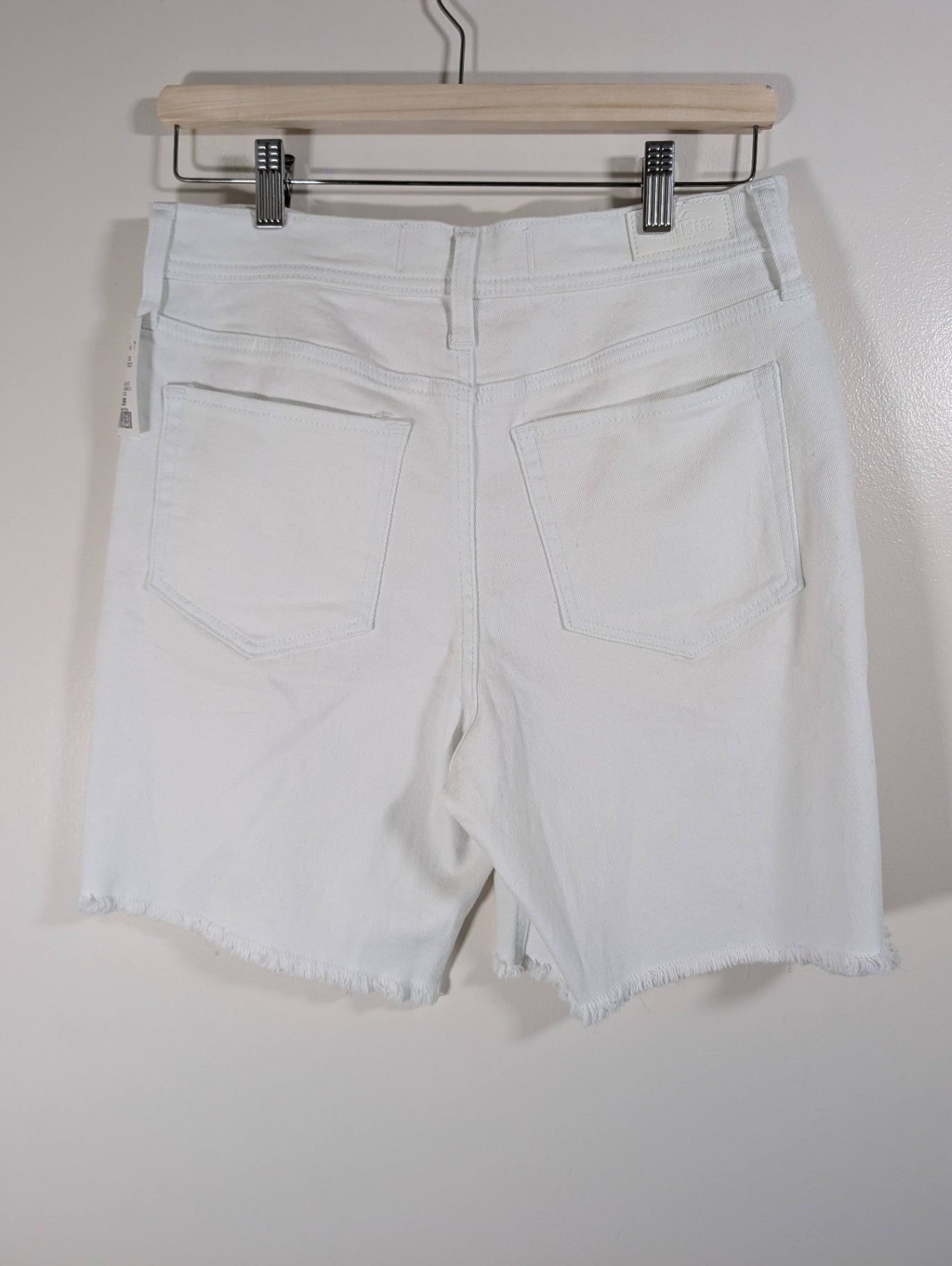 NWT Hollister White Denim Shorts - SZ 28