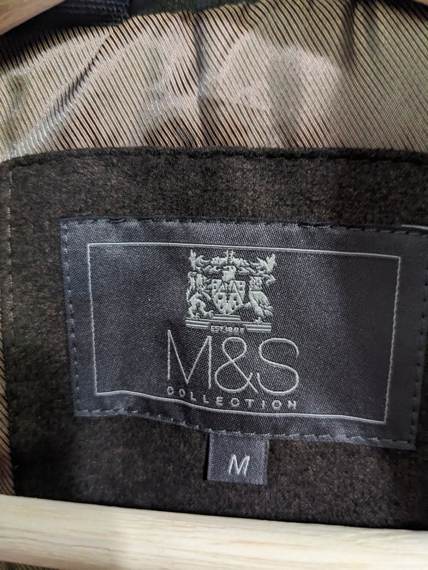 NWT Marks & Spencer Brown Jacket - Medium