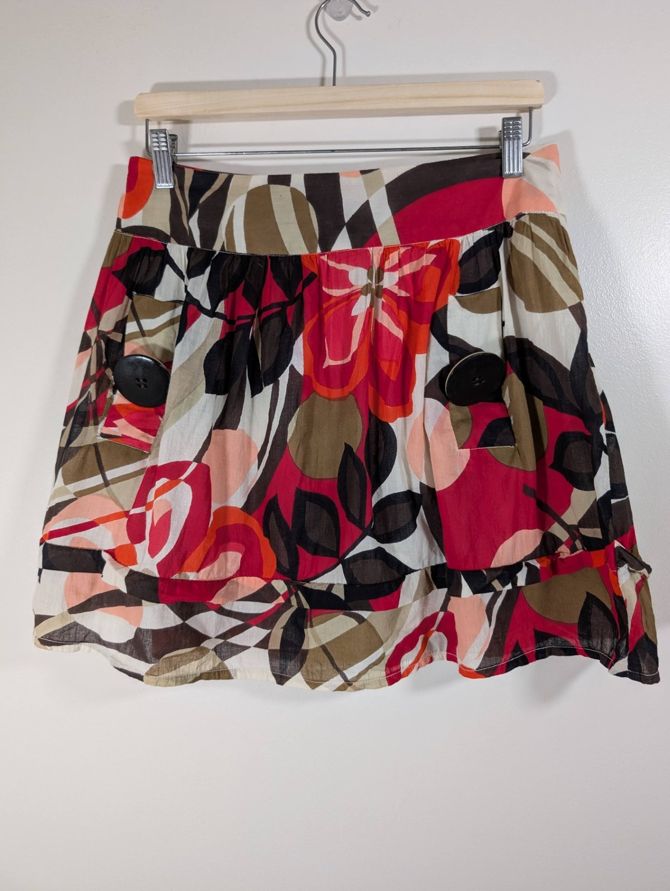 No label floral skirt - Medium