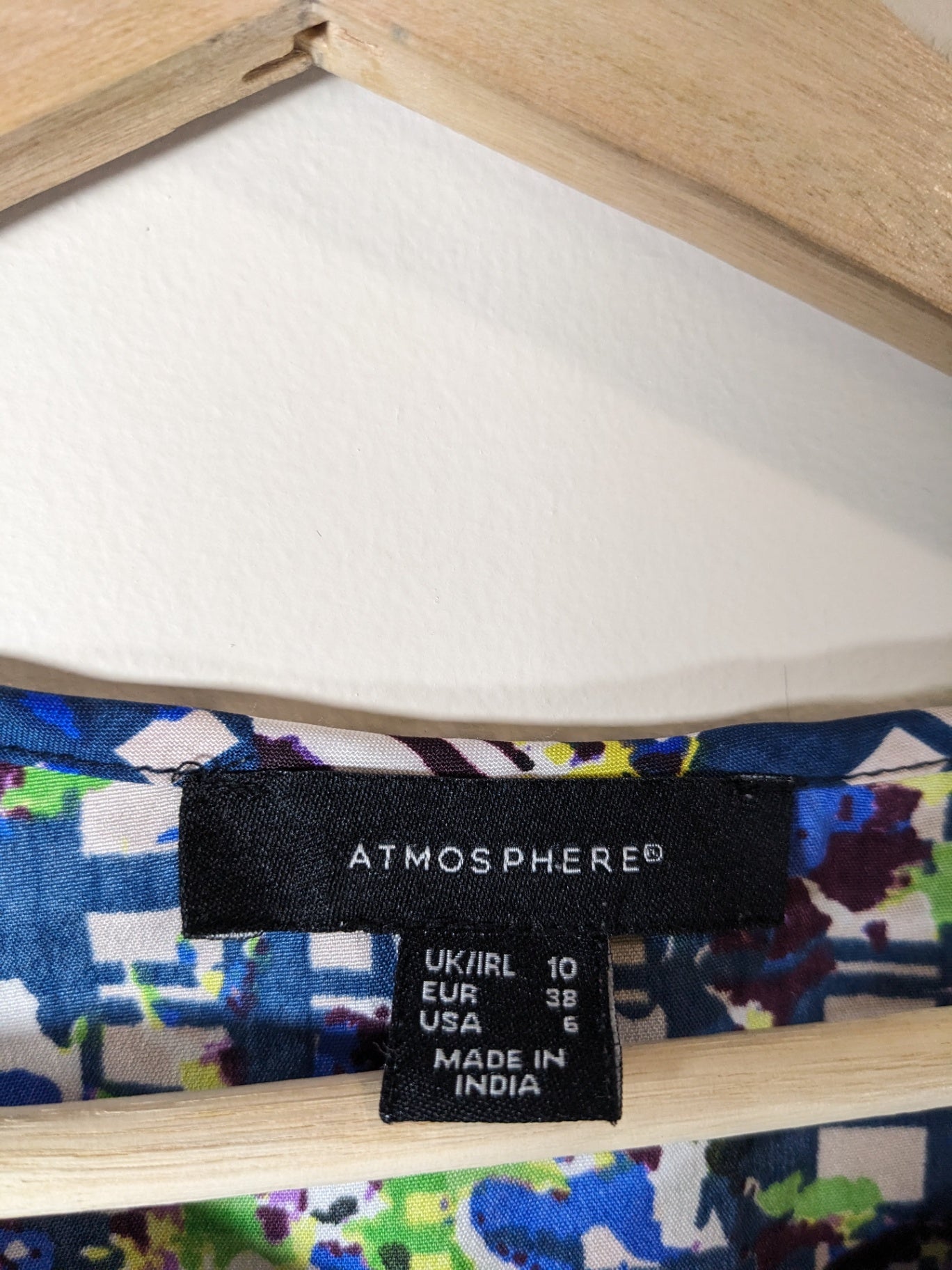 Atmosphere Geo Print Blouse - Sz 6