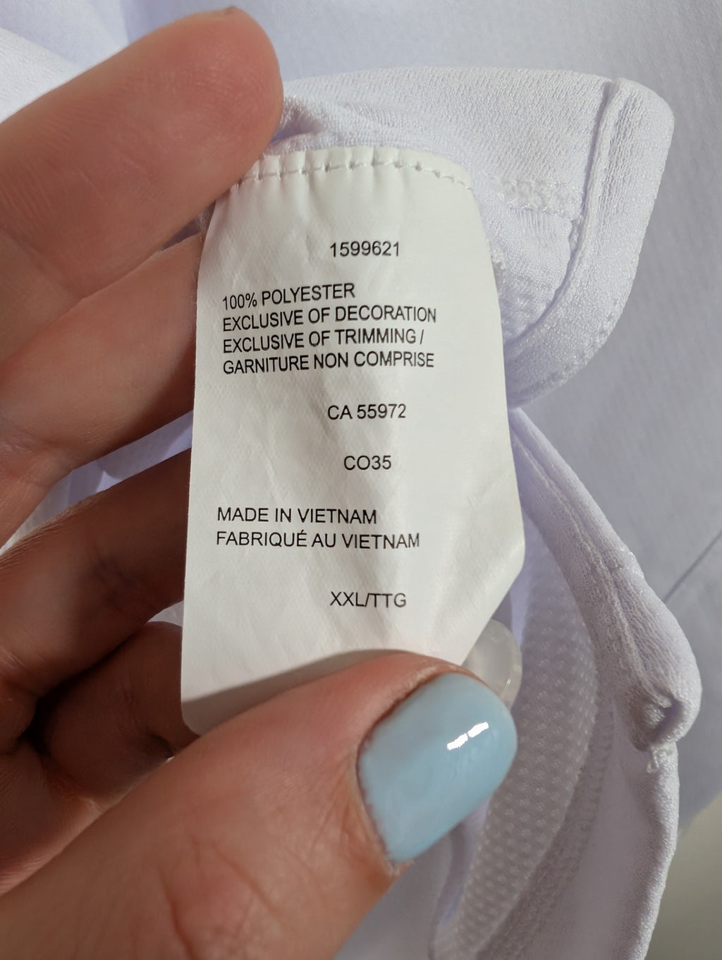 Callaway white golf shirt - XXL