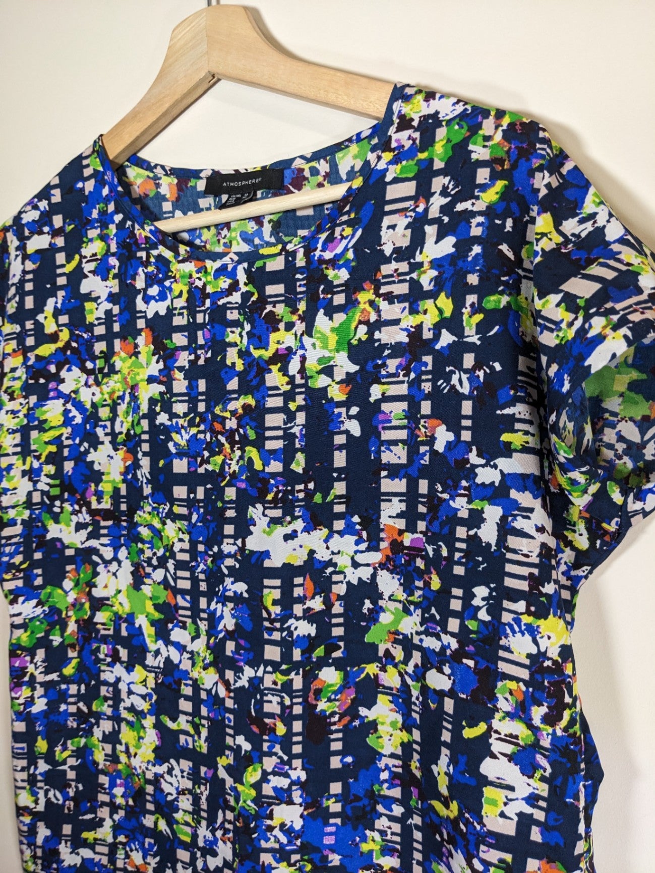 Atmosphere Geo Print Blouse - Sz 6