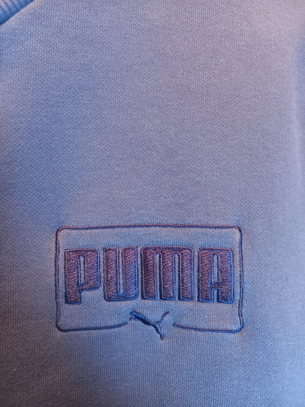 Puma Blue Crewneck Sz M