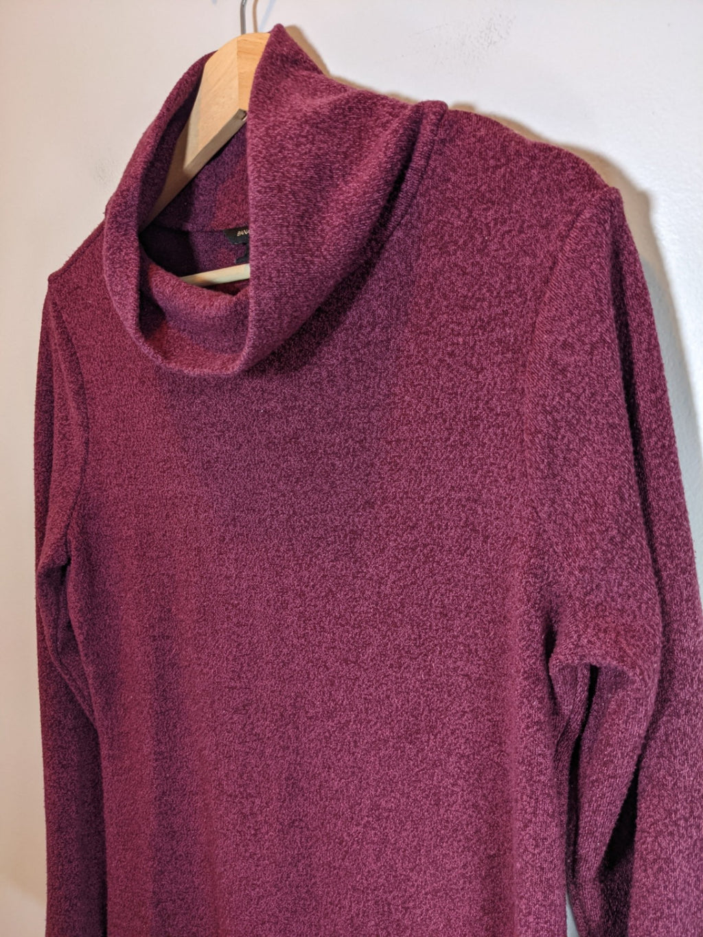 Banana Republic Maroon Sweater Dress