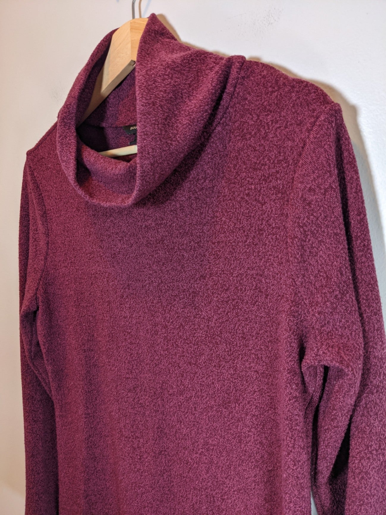 Banana Republic Maroon Sweater Dress