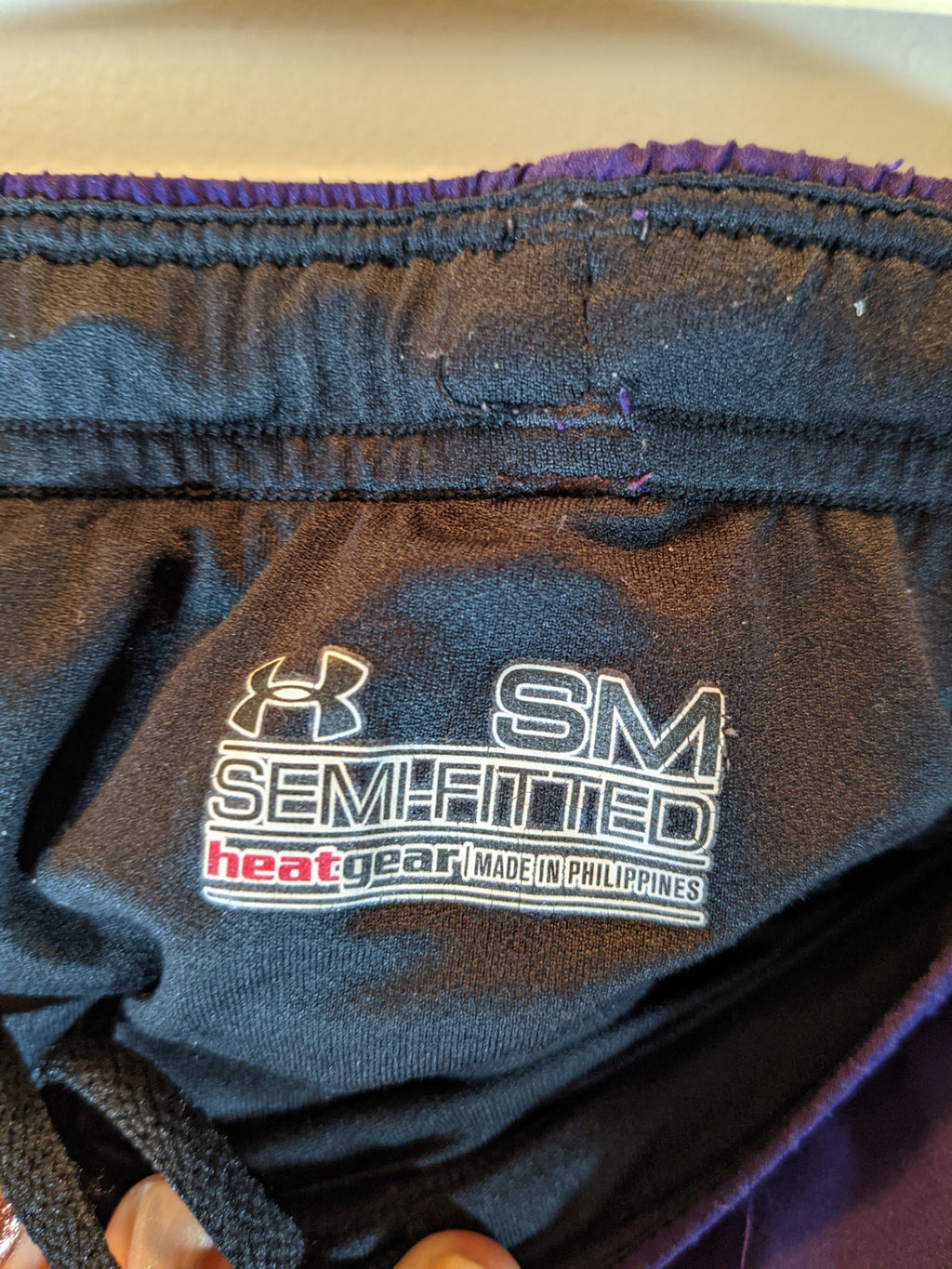 Under Armour Purple Shorts - Small
