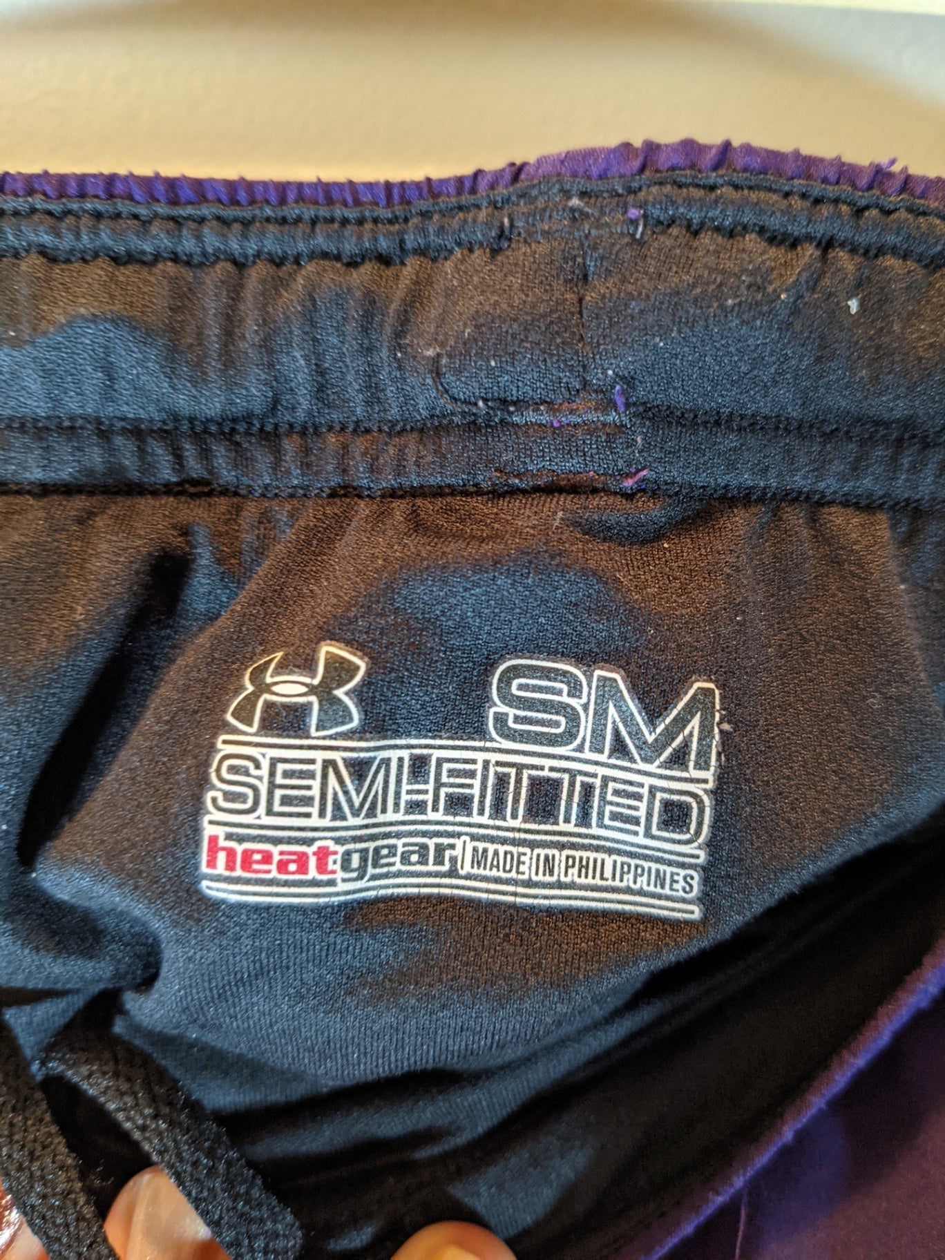 Under Armour Purple Shorts - Small