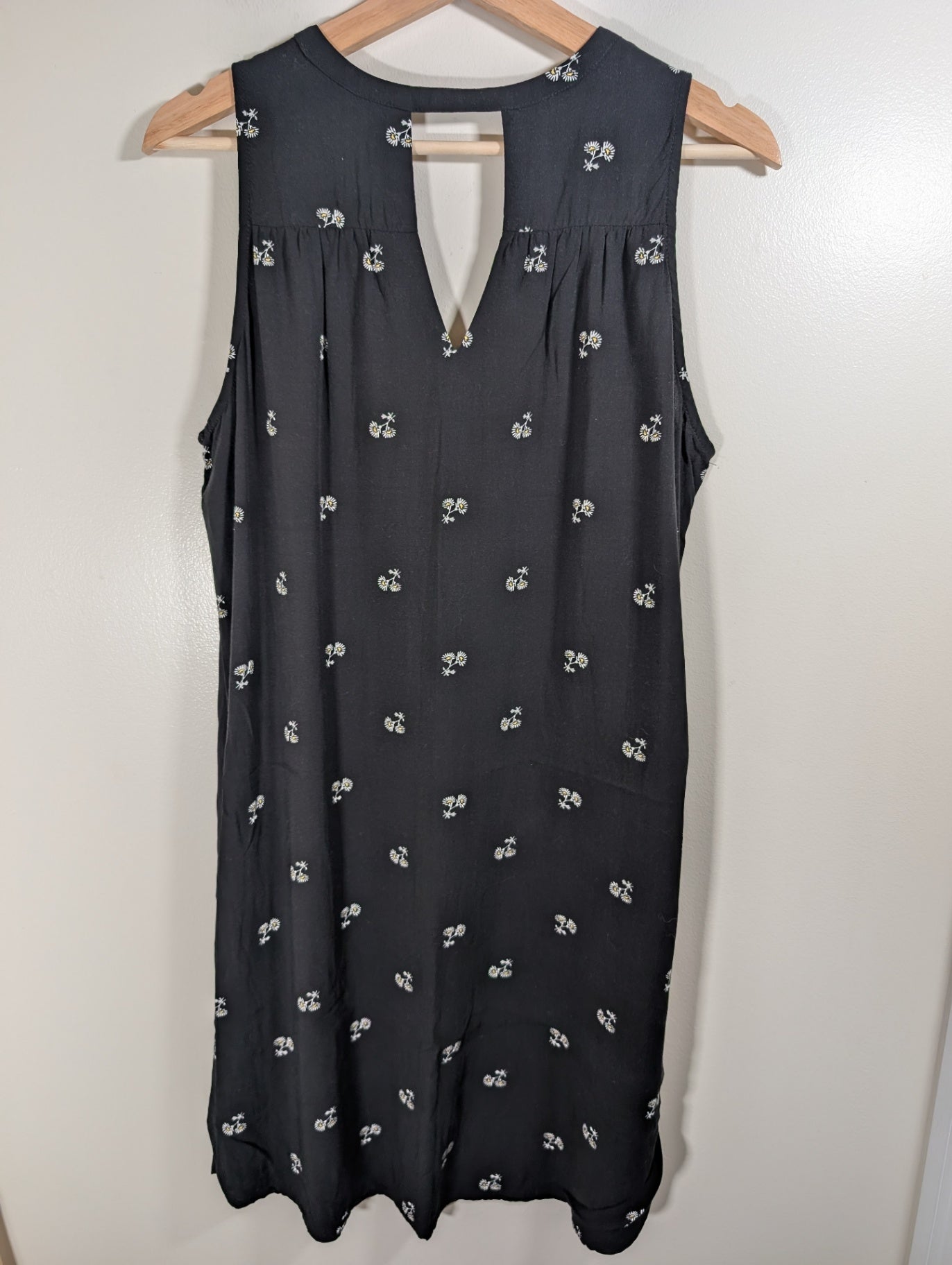 Denver Hayes black floral dress - Large