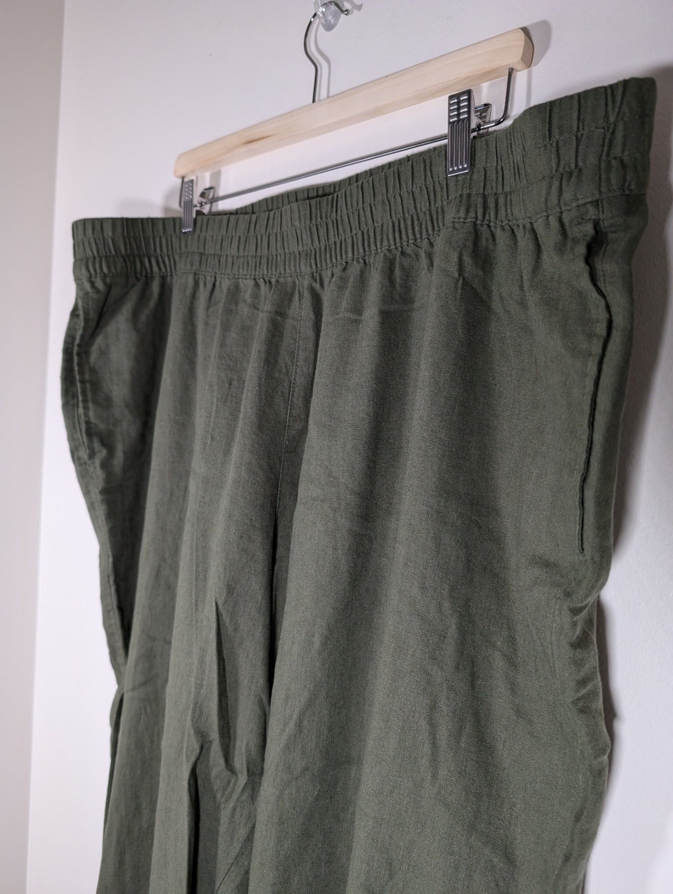Old Navy Linen High Rise Straight - XXL