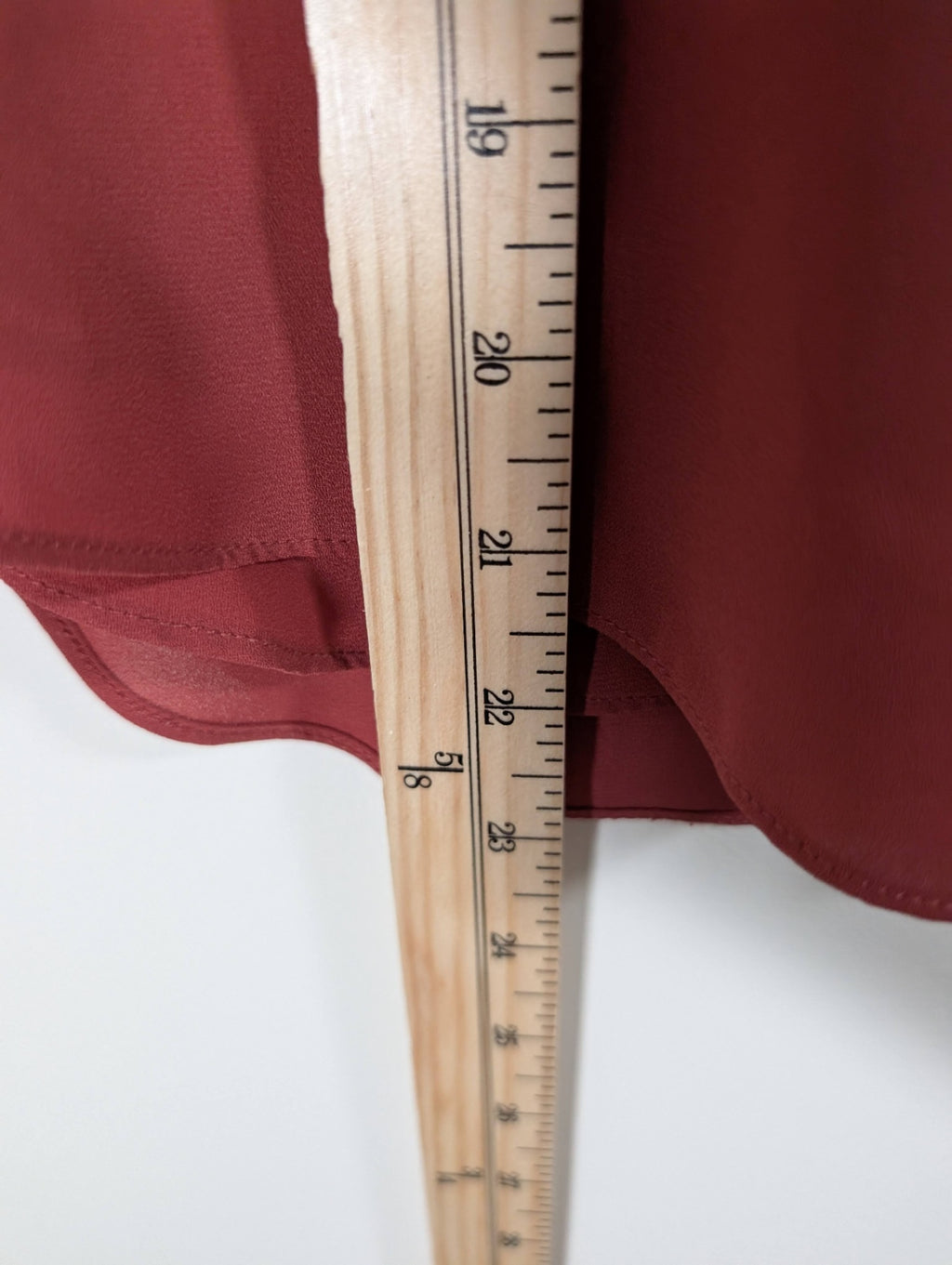 RW&Co. red sleeveless blouse - Small