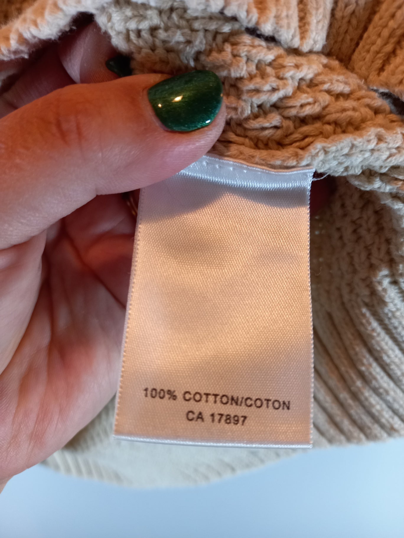 Banana Republic Oatmeal Knit Sz M