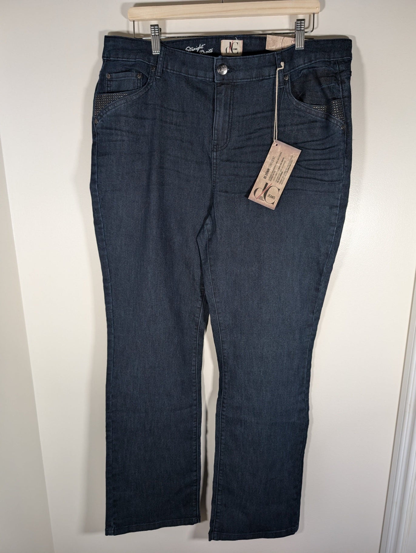 NWT DC Jeans Straight Boot Cut - SZ 18