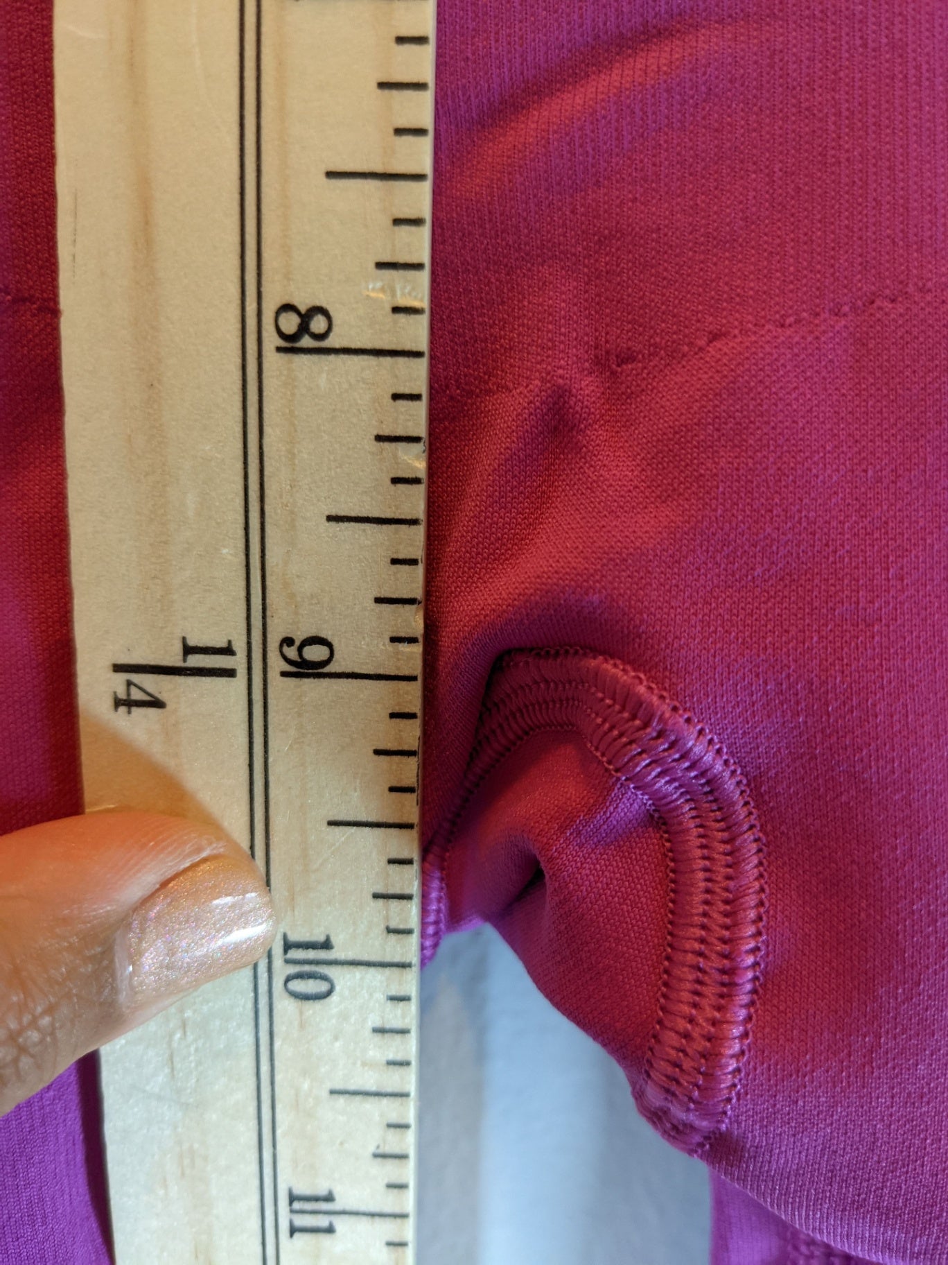 Lululemon Compression Leggings Purple Sz 4