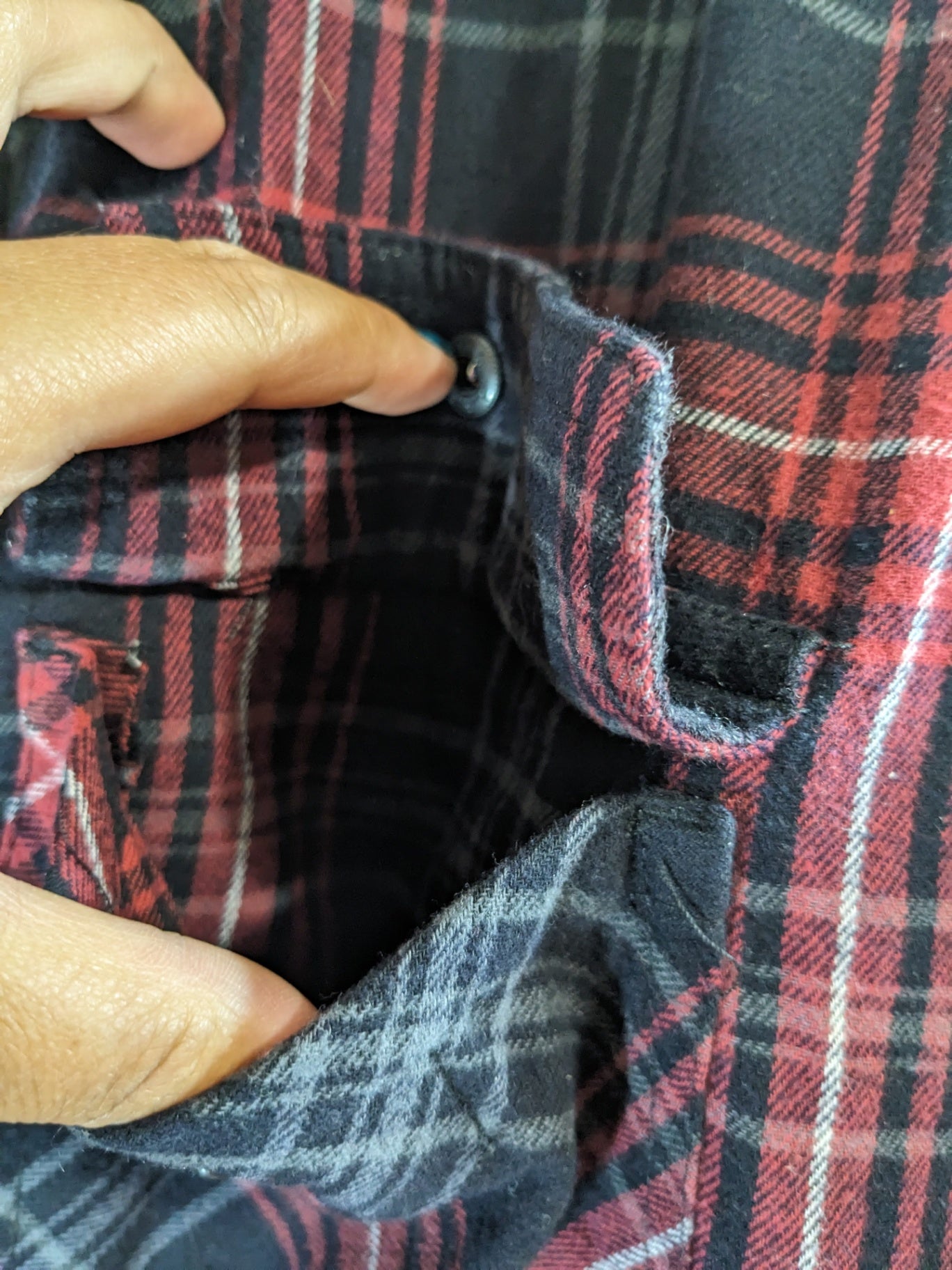 The B.C. Clothing Co. Flannel with Hoodie Jacket - Medium