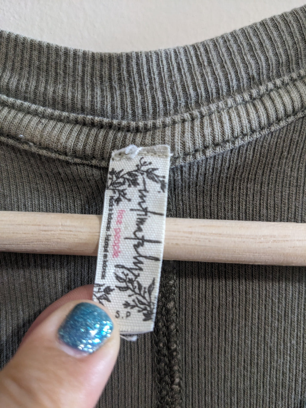 Free People Olive Tank - Small