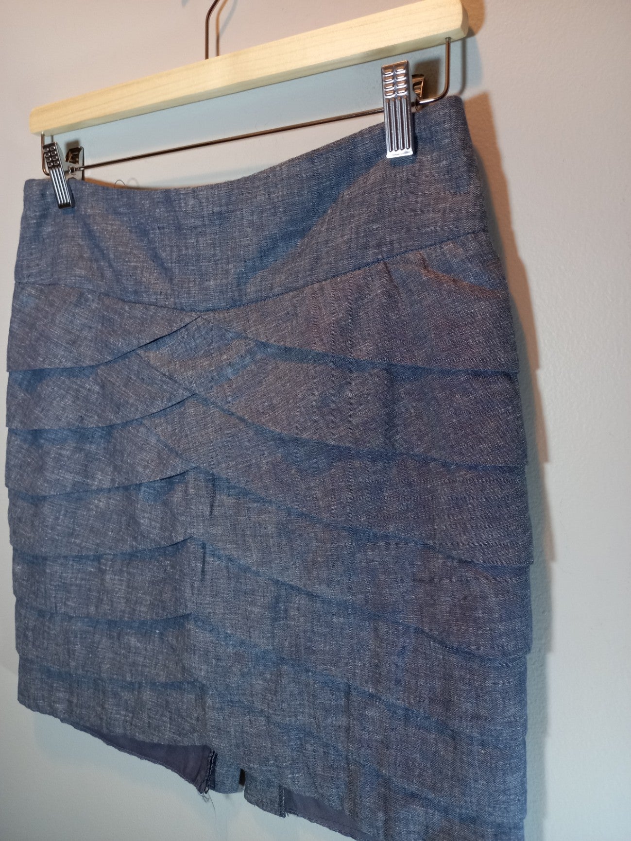 Coco & Tash Blue Skirt Sz M