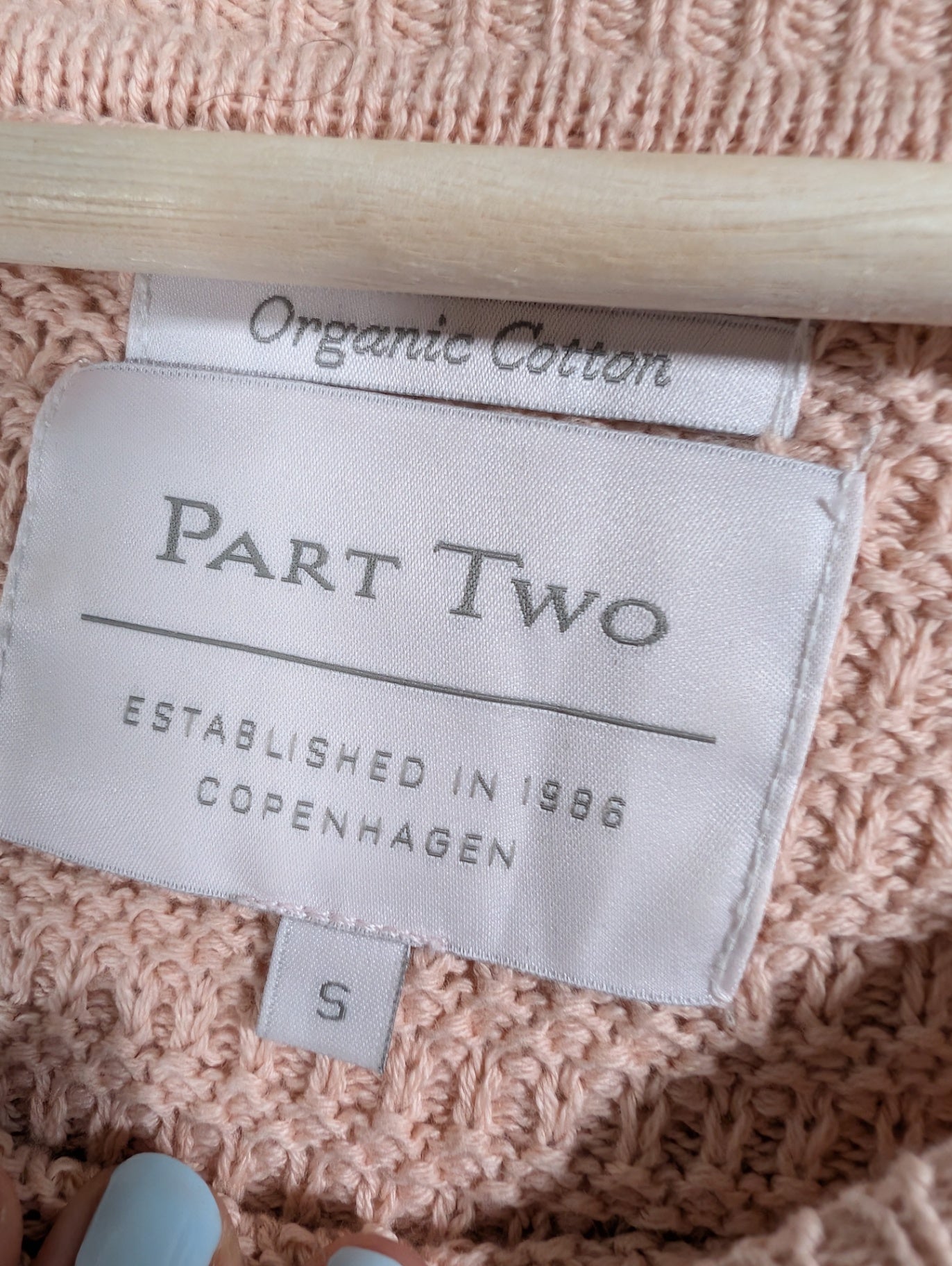 Part Two blush sweater - Small