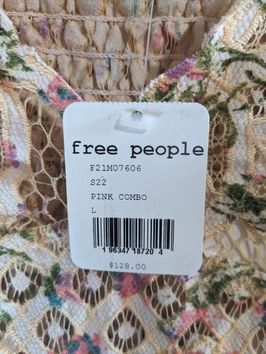 NWT Free People Floral Dress - Large