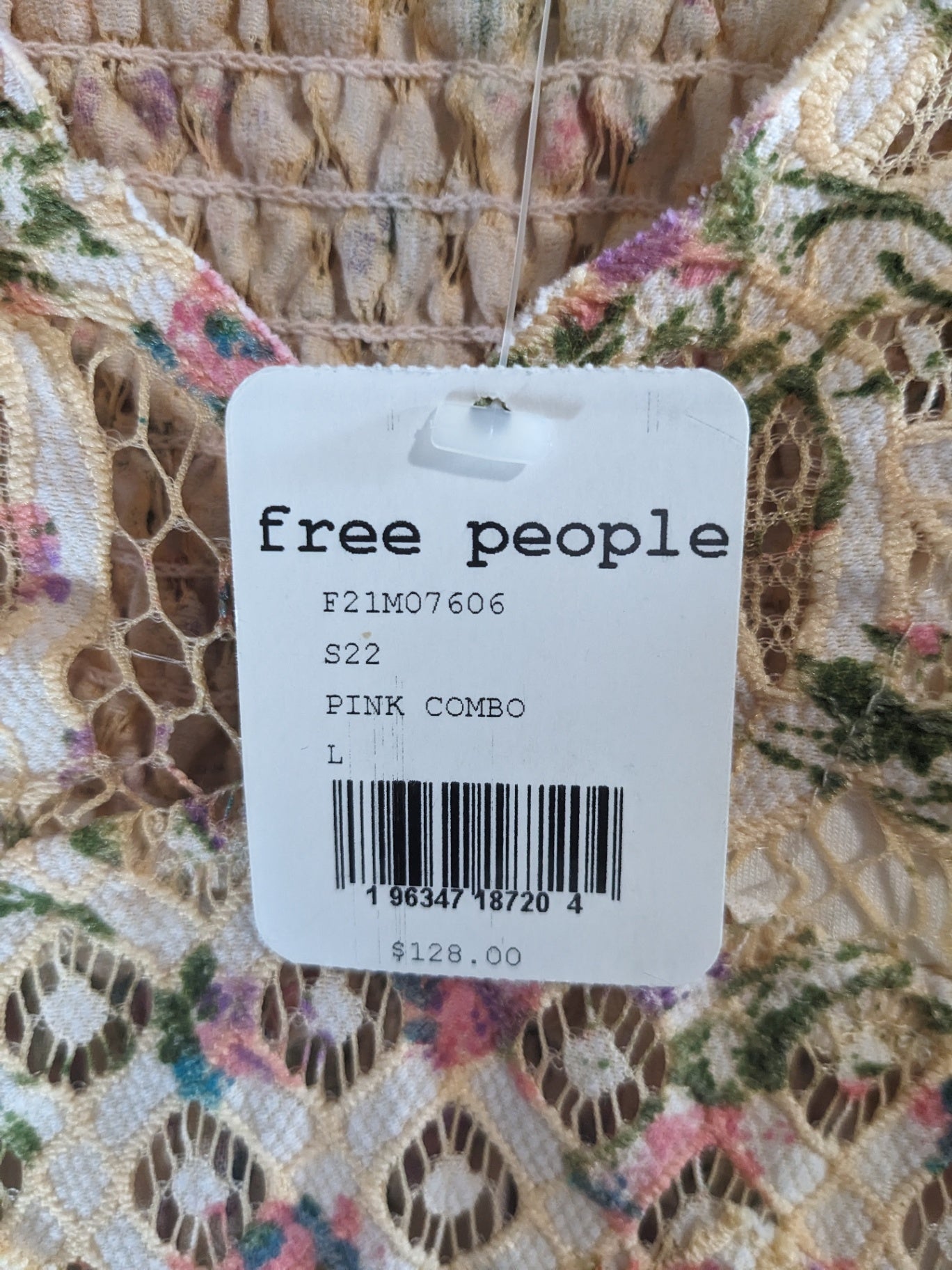 NWT Free People Floral Dress - Large