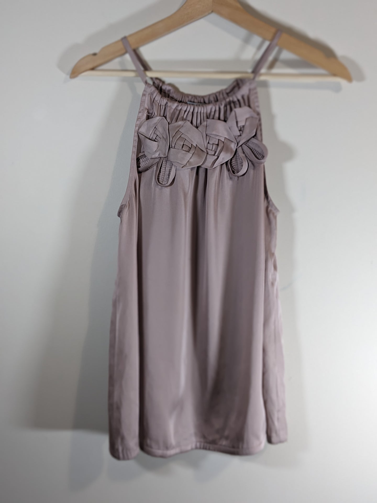 Violet & Claire Blush Blouse - Medium