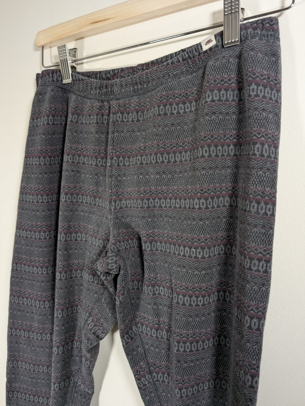 Roots geometric print joggers- Medium
