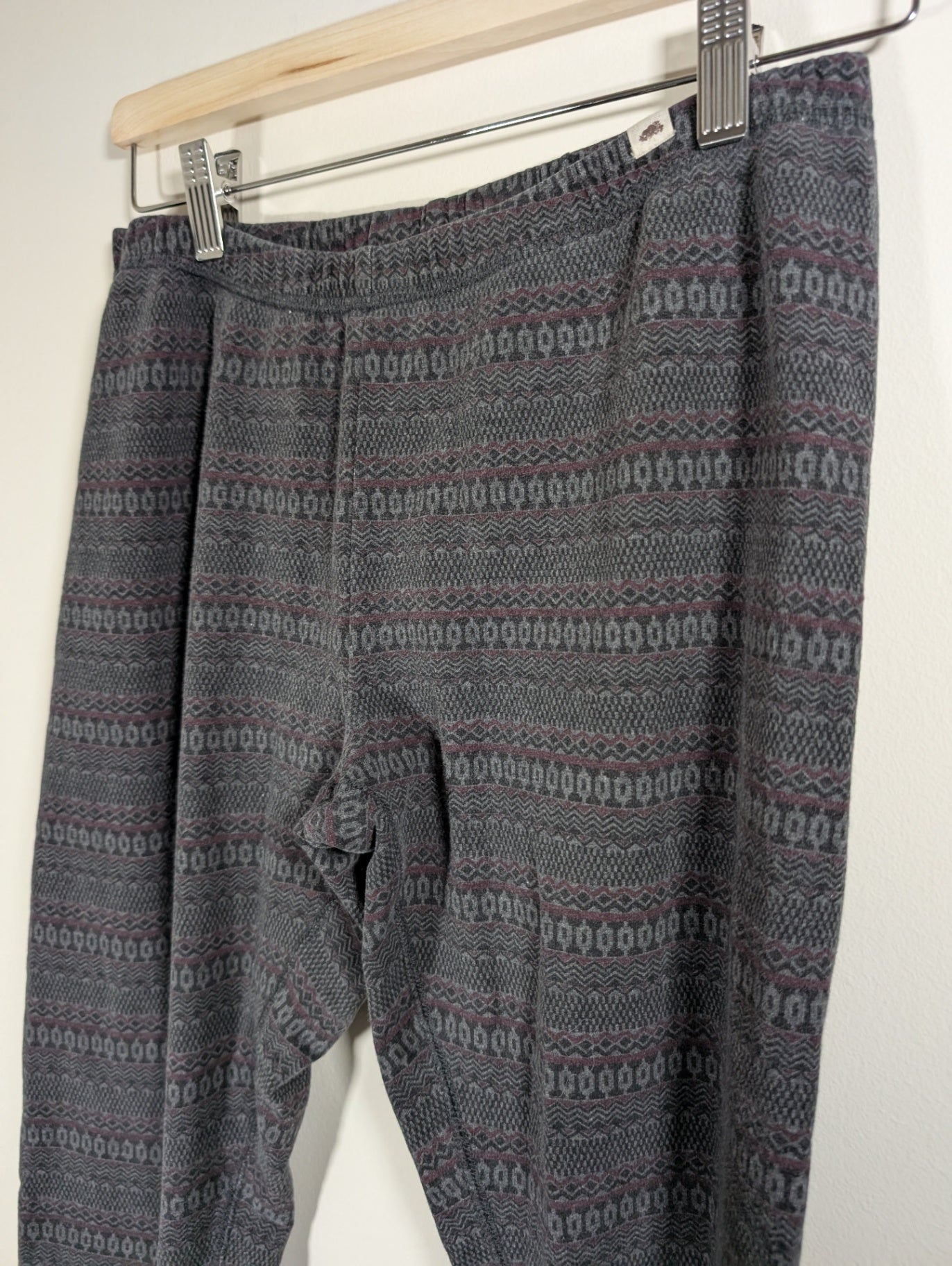 Roots geometric print joggers- Medium