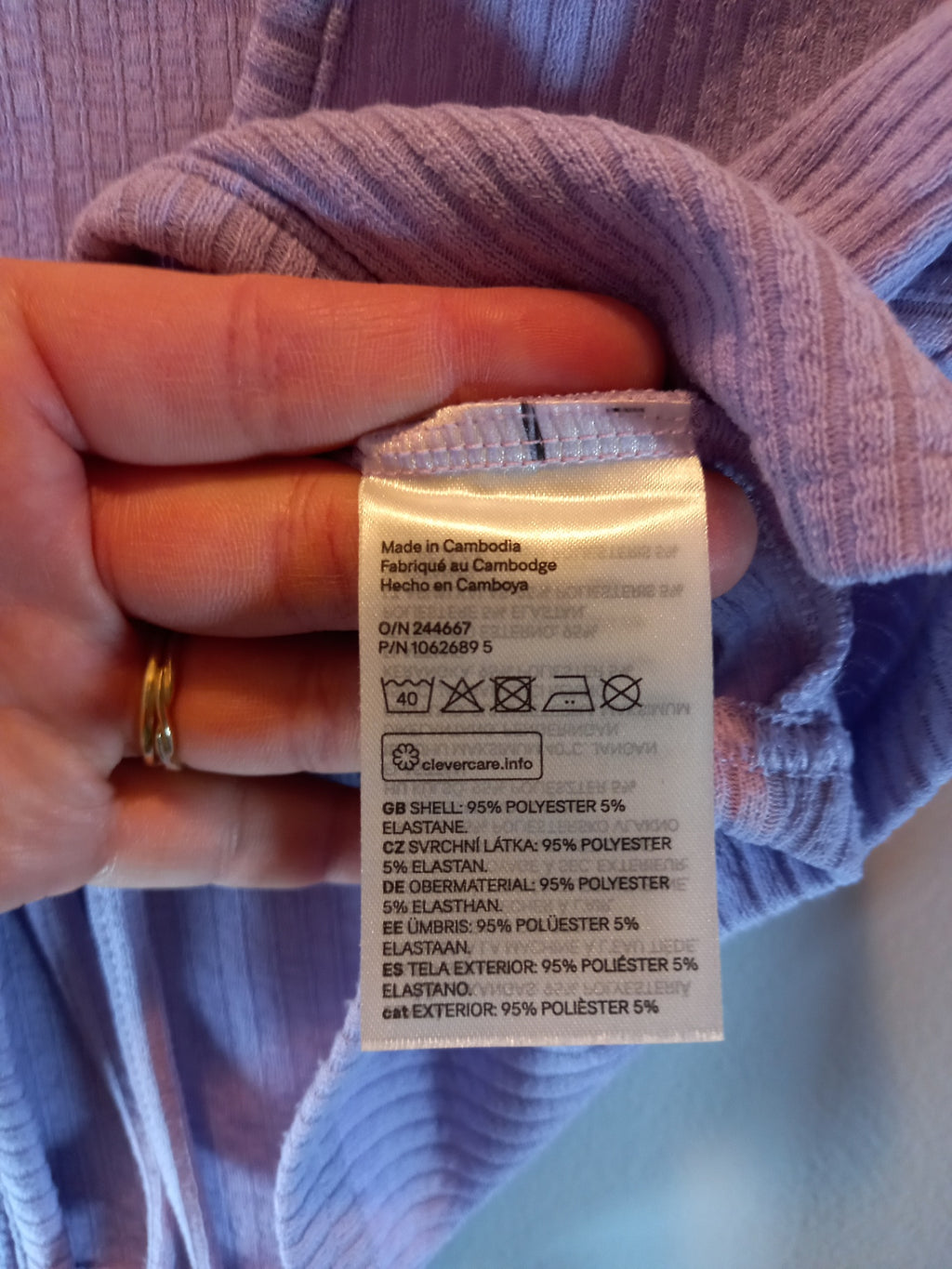 Dividend Lilac Bolaro Sz M